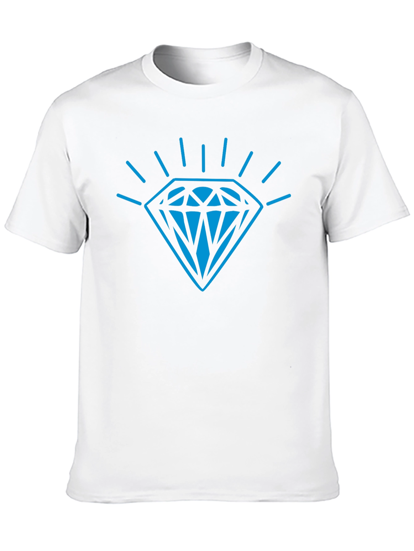 Diamond Graphic Black T-Shirt