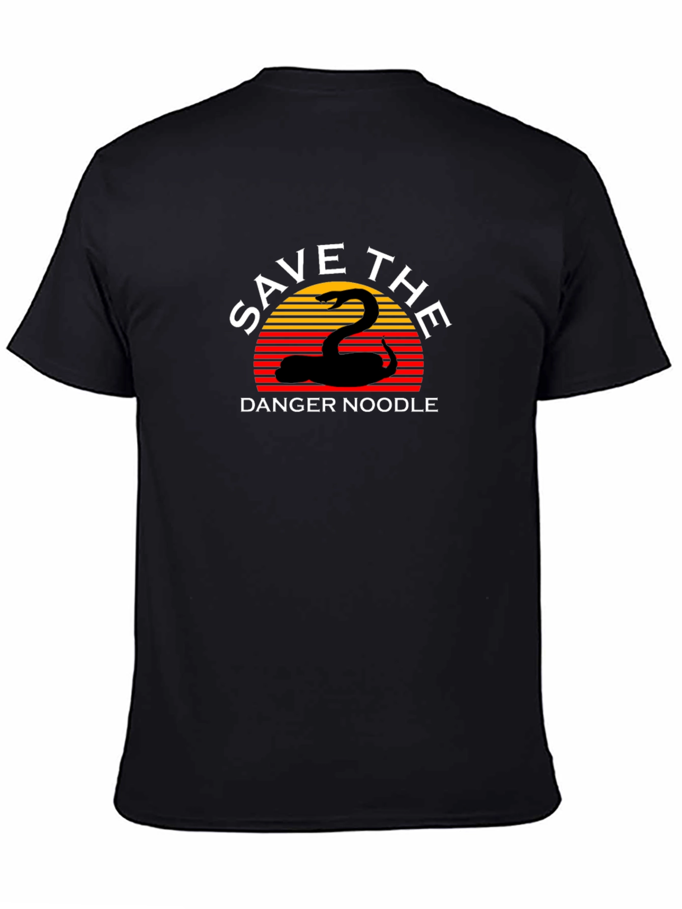 Save the Danger Noodle Black T-Shirt