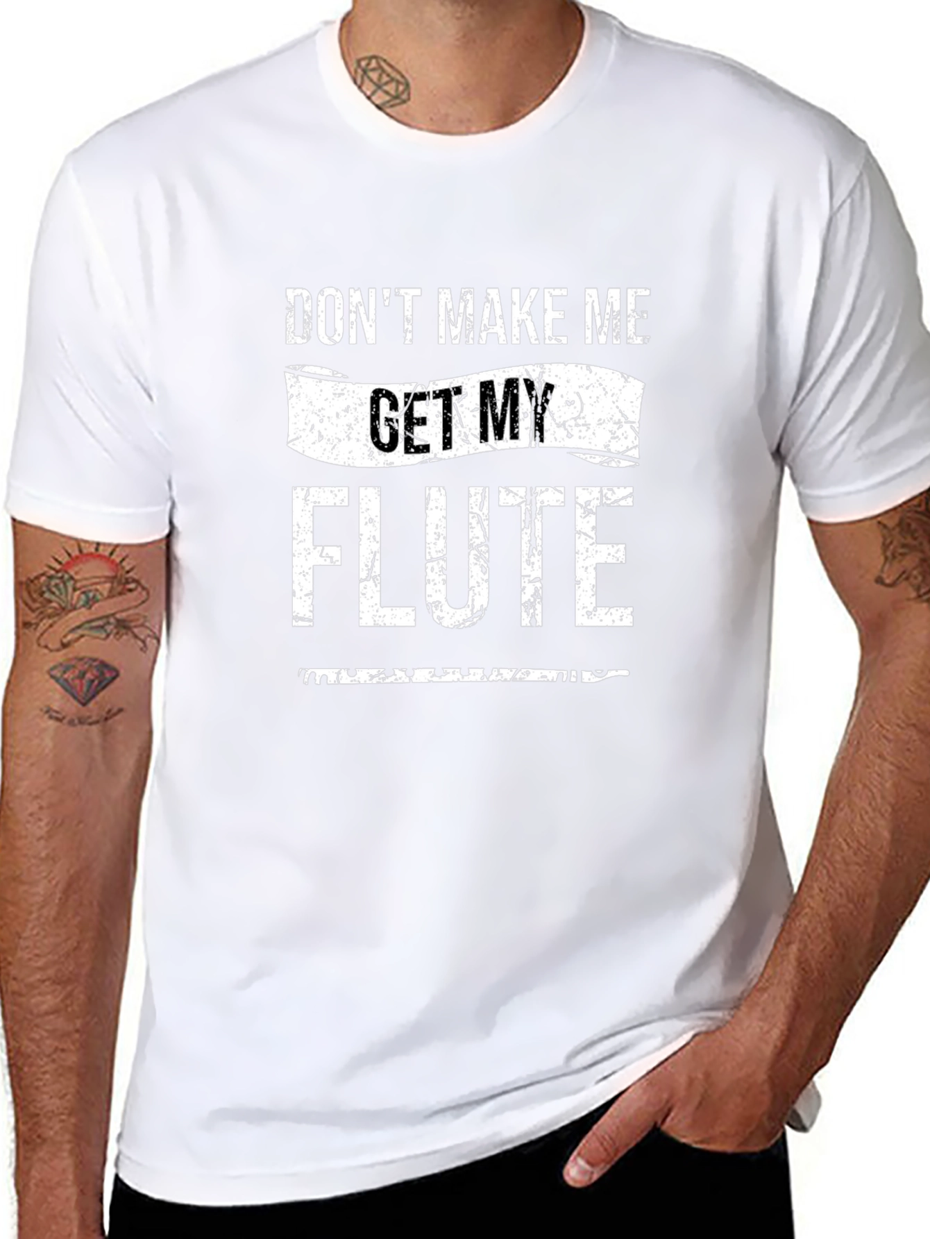 Dont Make Me Get My Flute T-Shirt
