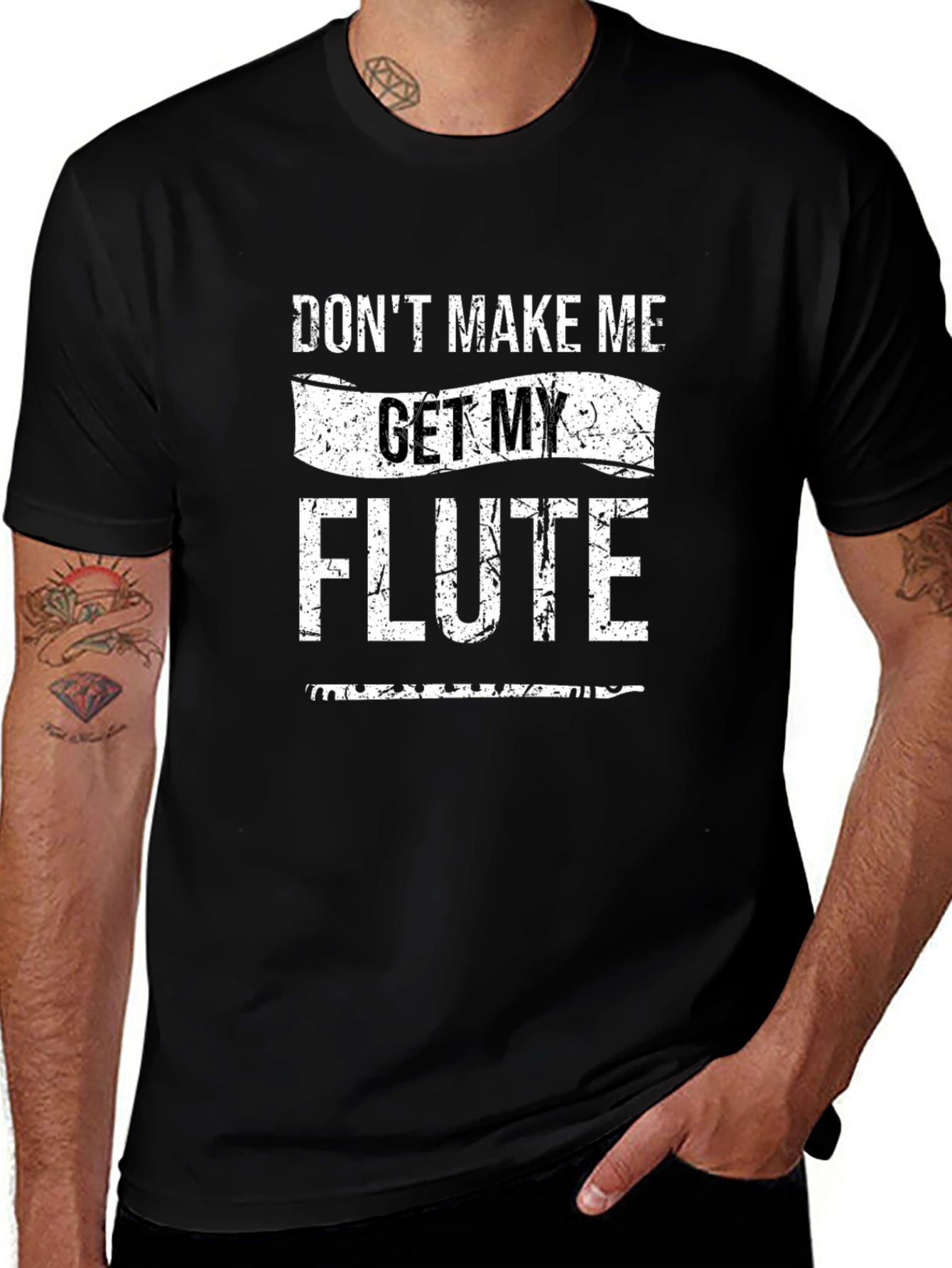 Dont Make Me Get My Flute T-Shirt