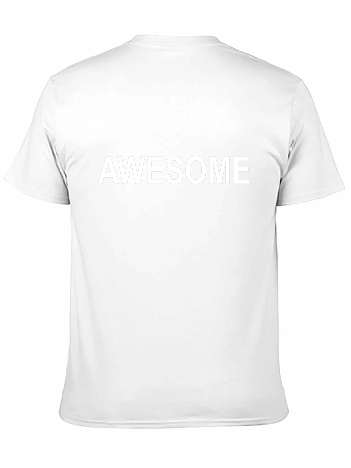 Awesome Graphic Tee - Black Cotton Casual T-Shirt