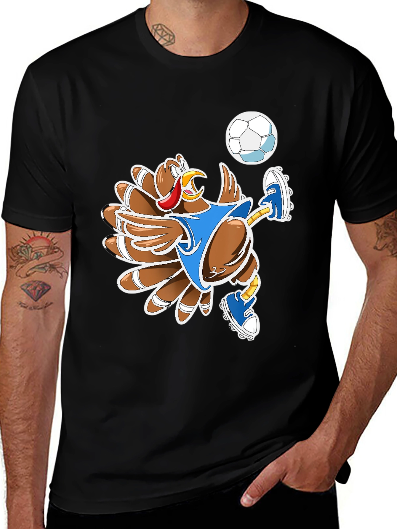 Soccer Turkey Graphic Tee