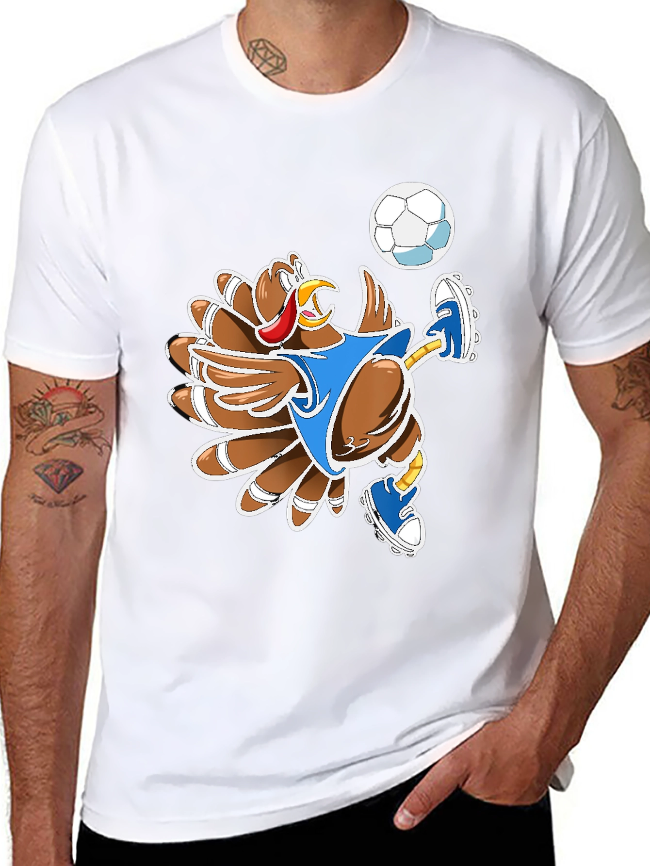 Soccer Turkey Graphic Tee