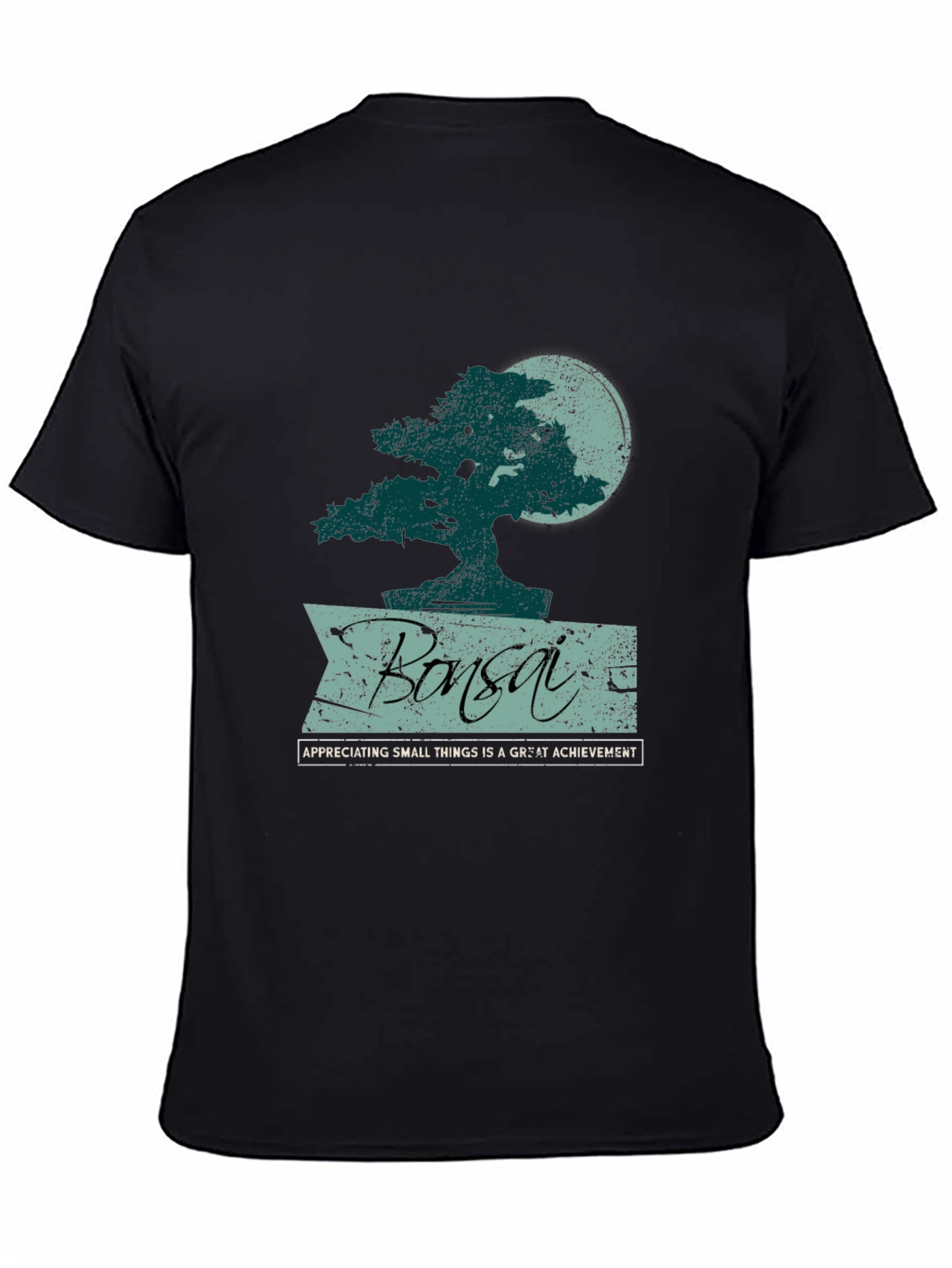 Bonsai Tree Graphic Tee - Appreciating Small Things
