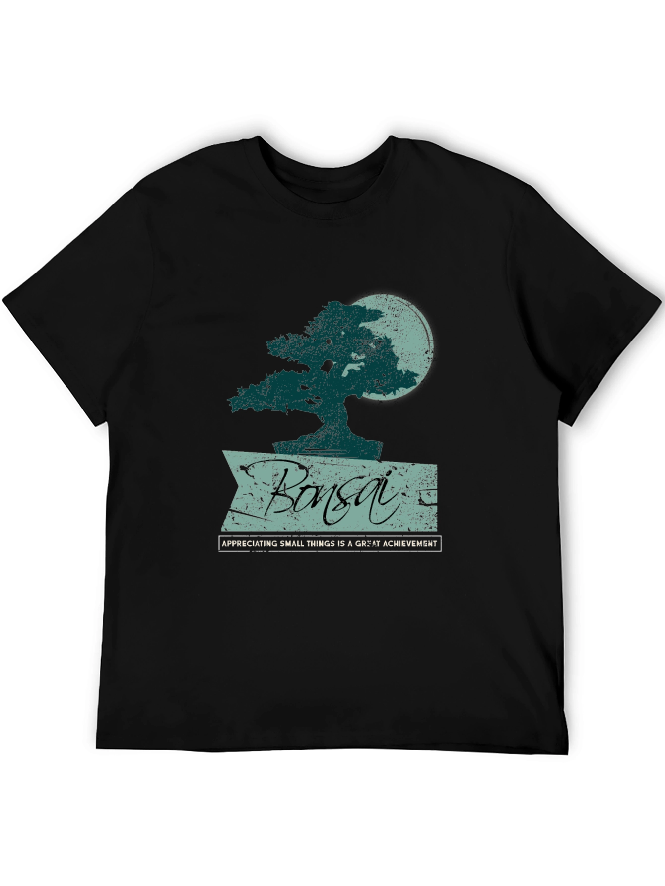 Bonsai Tree Graphic Tee - Appreciating Small Things