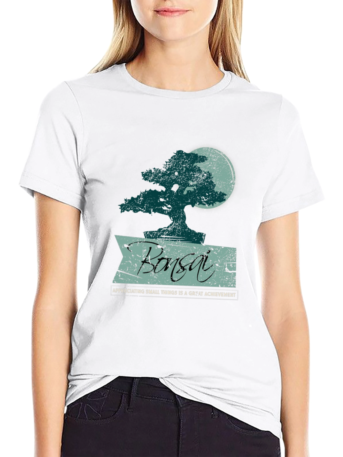Bonsai Tree Graphic Tee - Appreciating Small Things