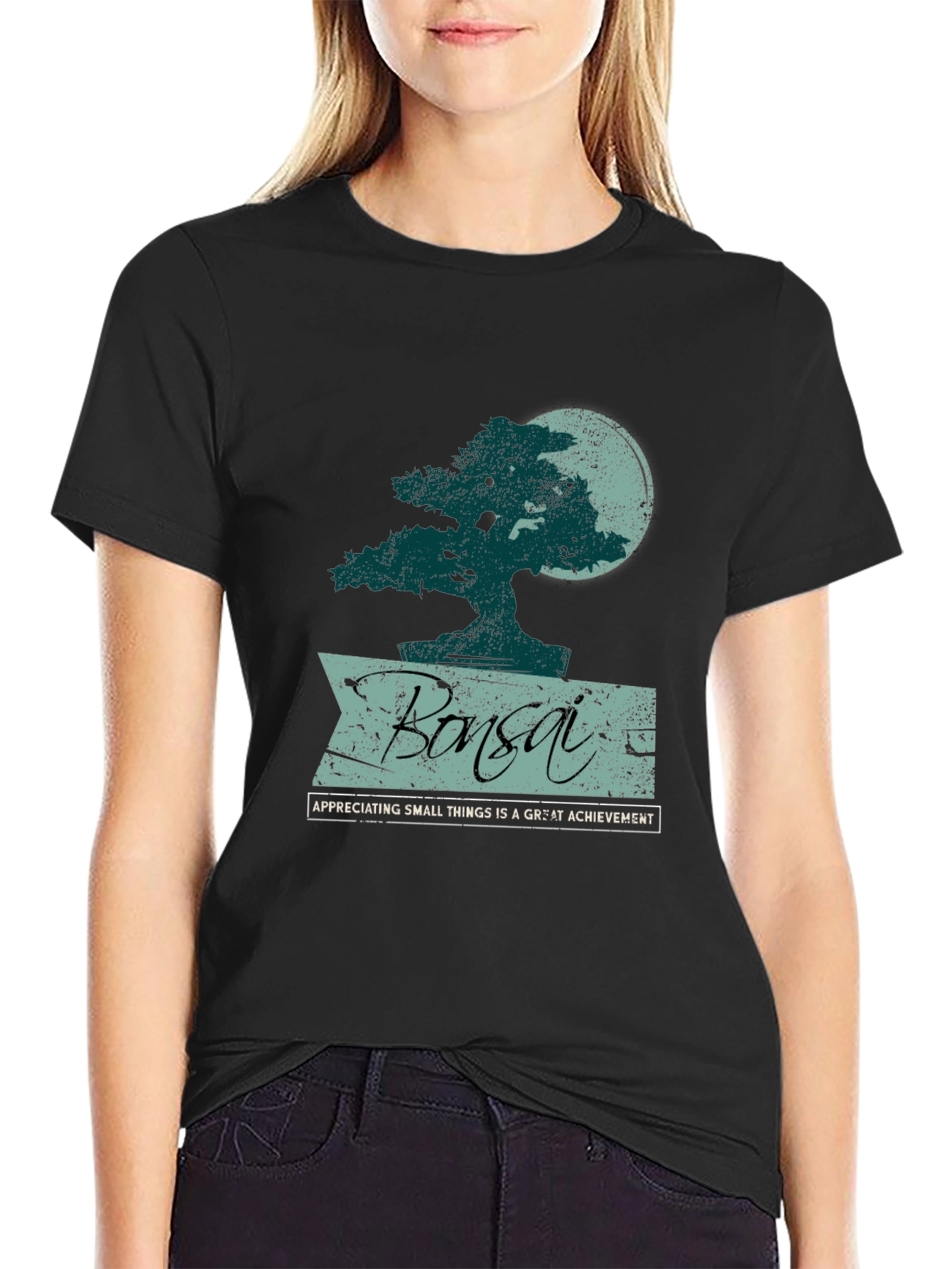 Bonsai Tree Graphic Tee - Appreciating Small Things