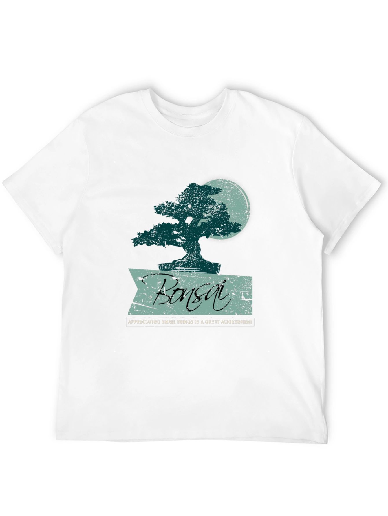 Bonsai Tree Graphic Tee - Appreciating Small Things