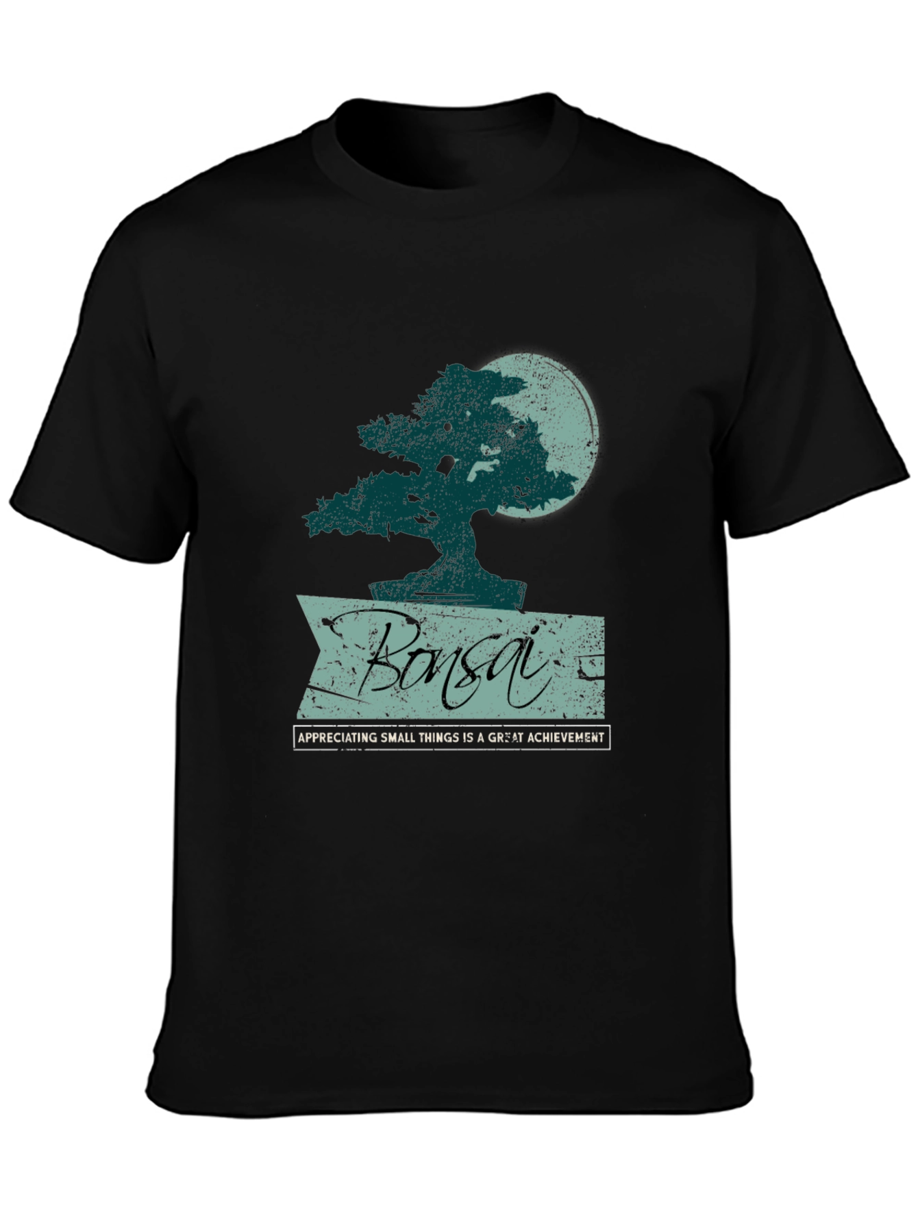 Bonsai Tree Graphic Tee - Appreciating Small Things