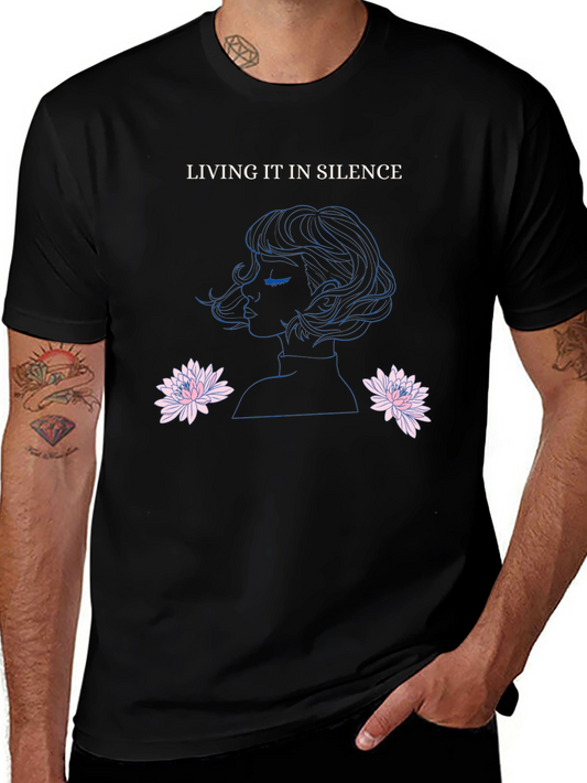 Silent Woman Graphic Tee - Stylish Comfort