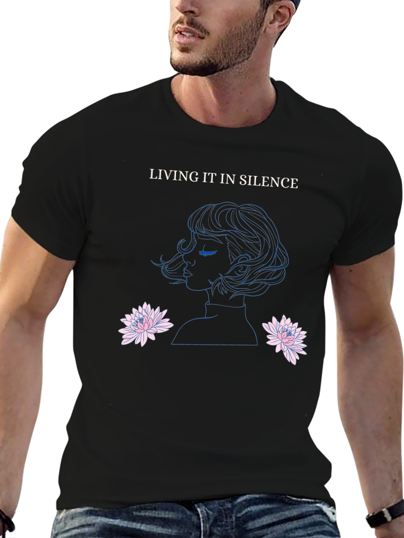 Silent Woman Graphic Tee - Stylish Comfort
