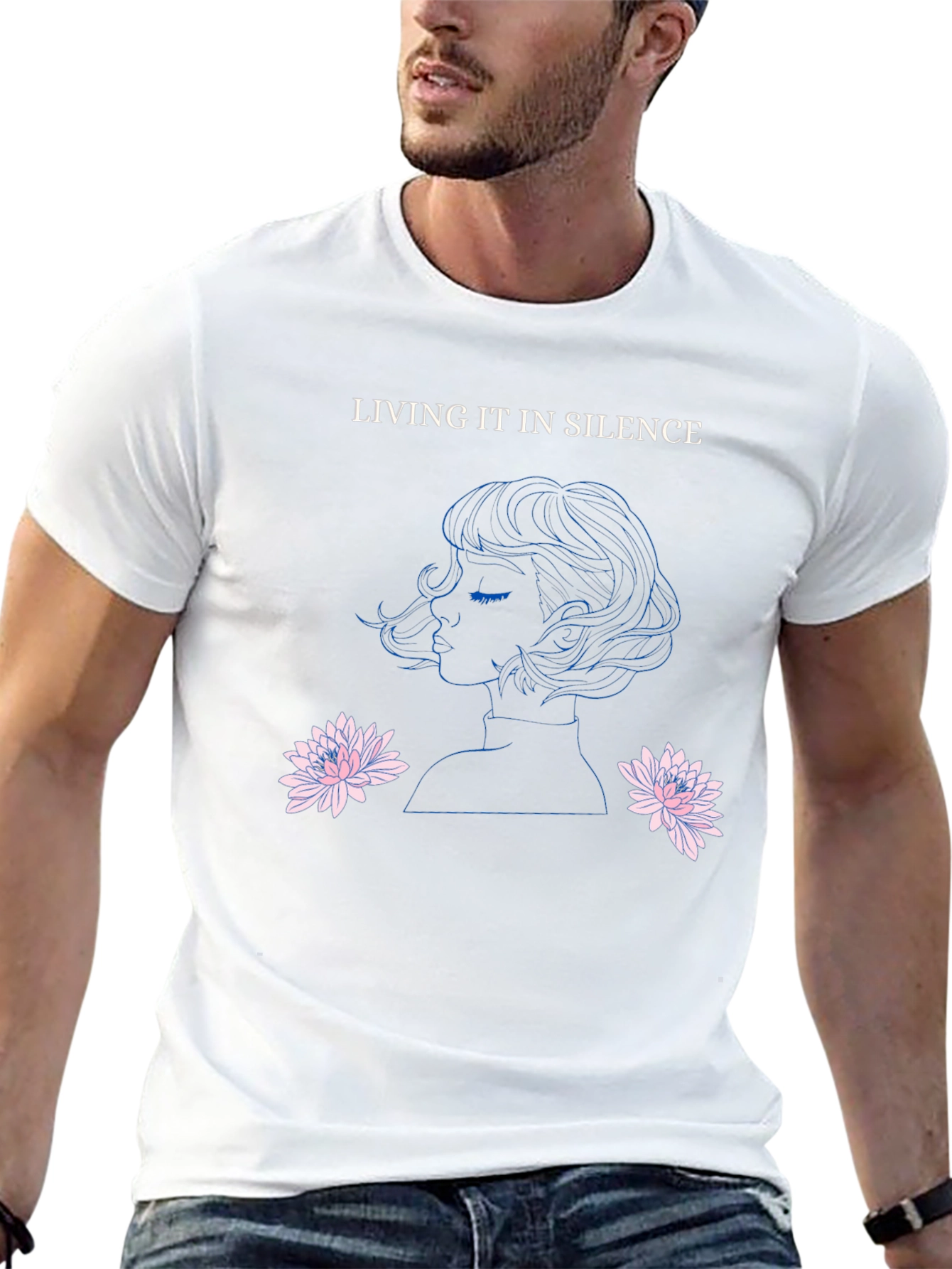 Silent Woman Graphic Tee - Stylish Comfort
