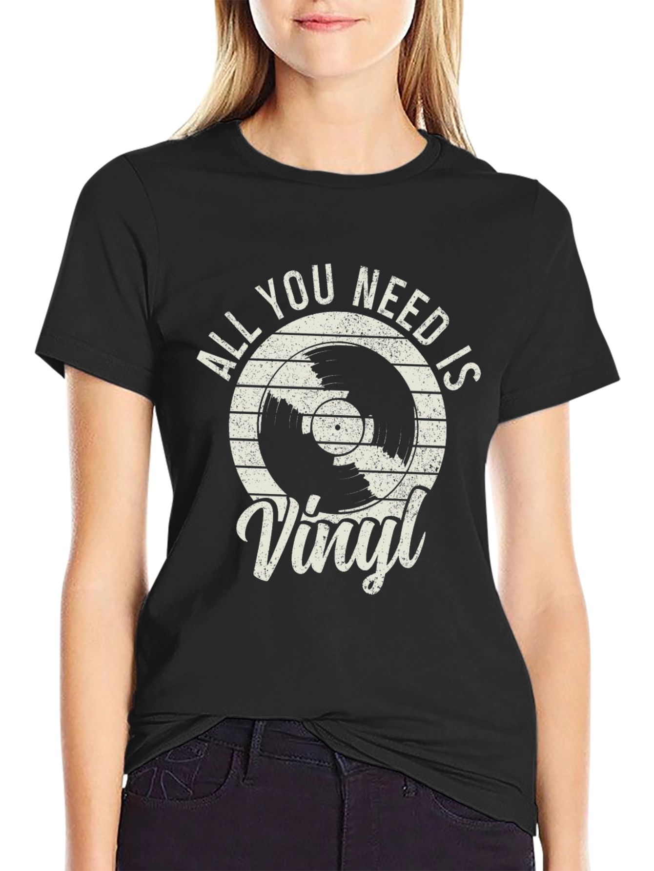 All You Need Is Vinyl Graphic Tee