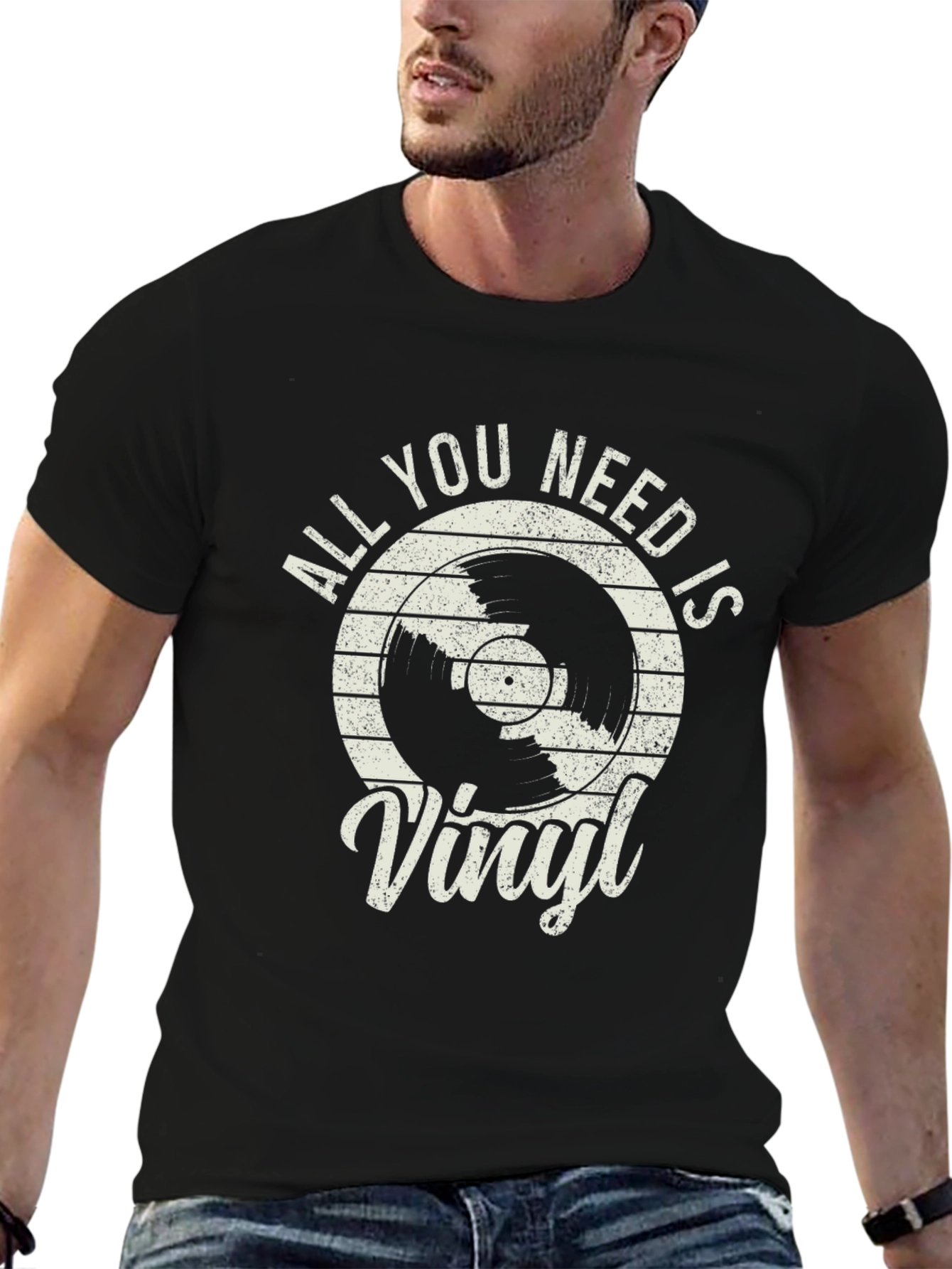 All You Need Is Vinyl Graphic Tee