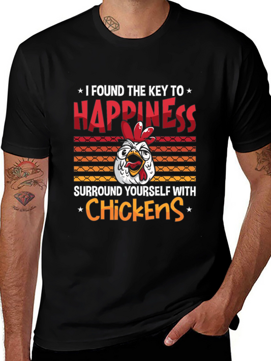 Funny Chicken Happiness T-Shirt