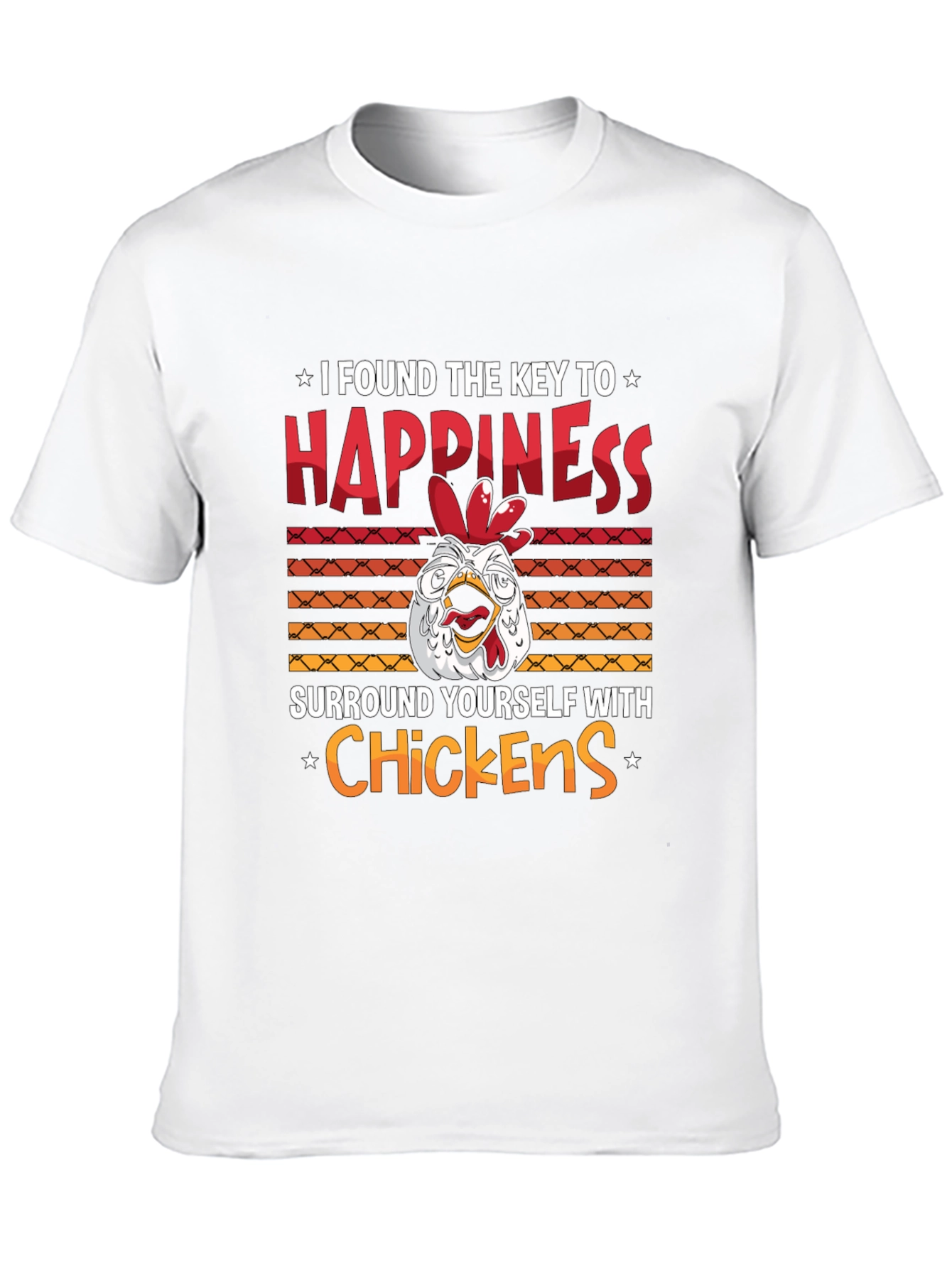 Funny Chicken Happiness T-Shirt