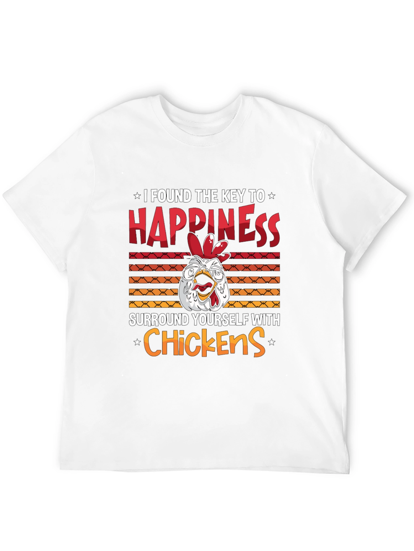 Funny Chicken Happiness T-Shirt