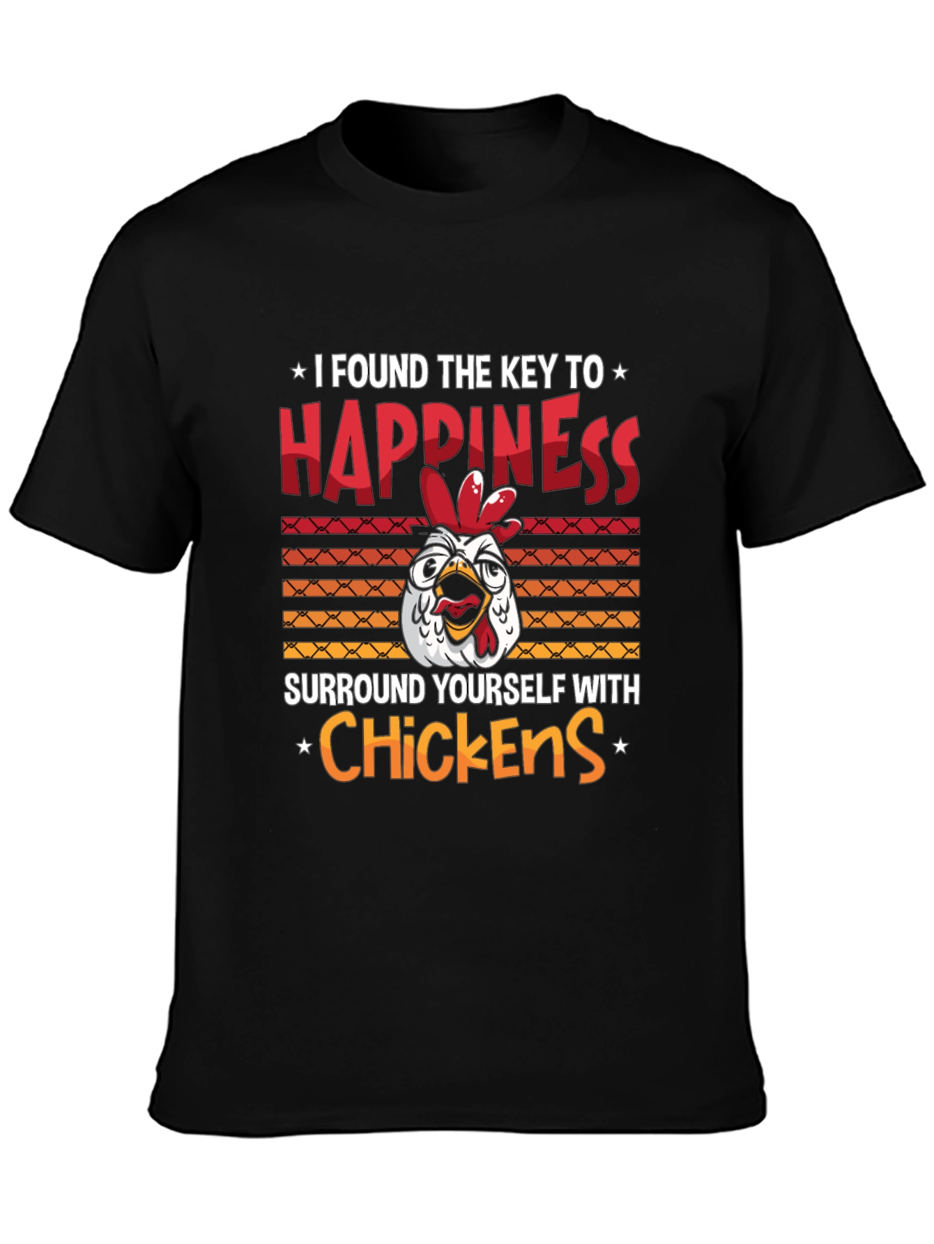 Funny Chicken Happiness T-Shirt