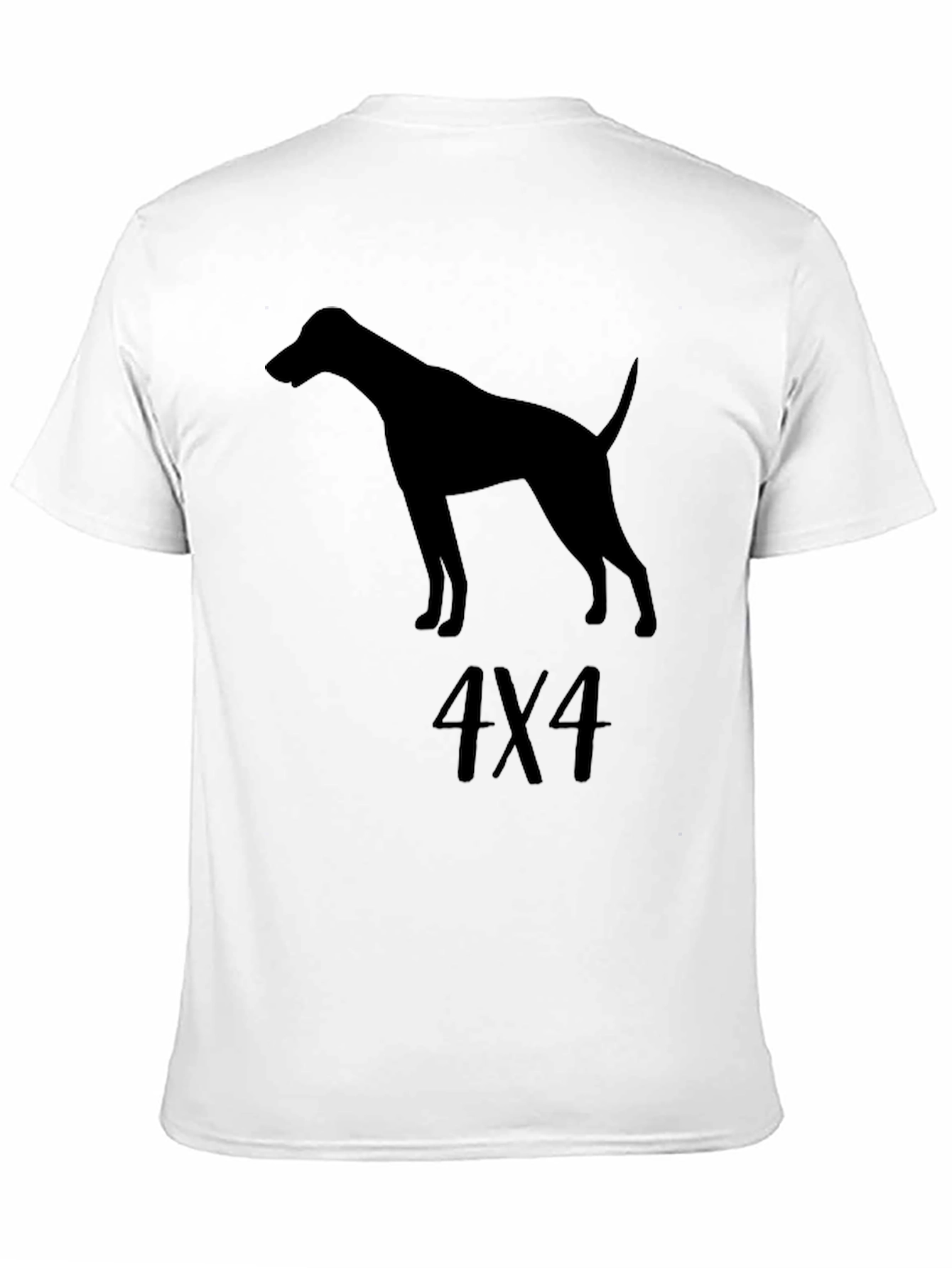 Dog 4X4 Graphic Tee - Stylish Mens Black T-Shirt