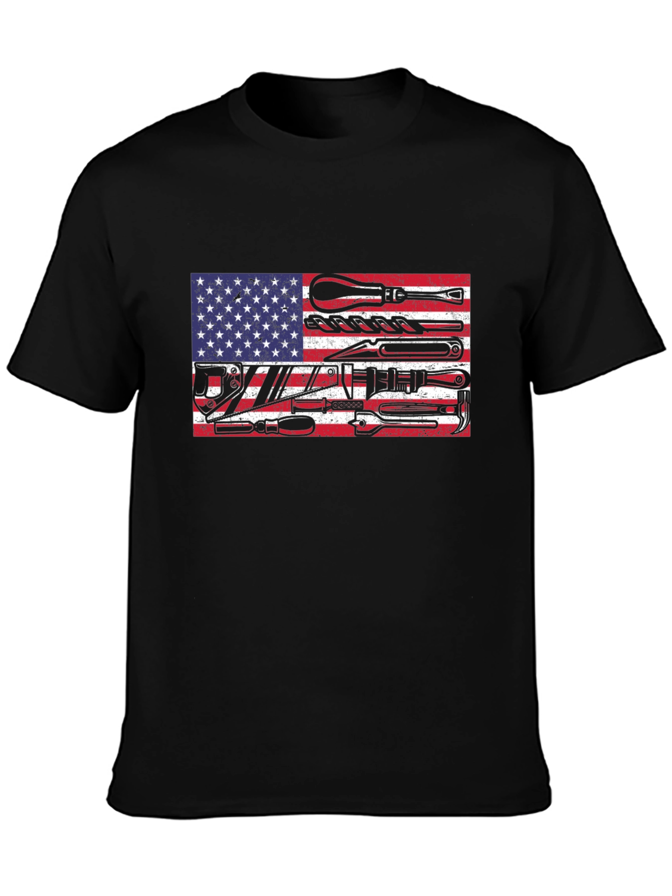American Flag Tool T-Shirt