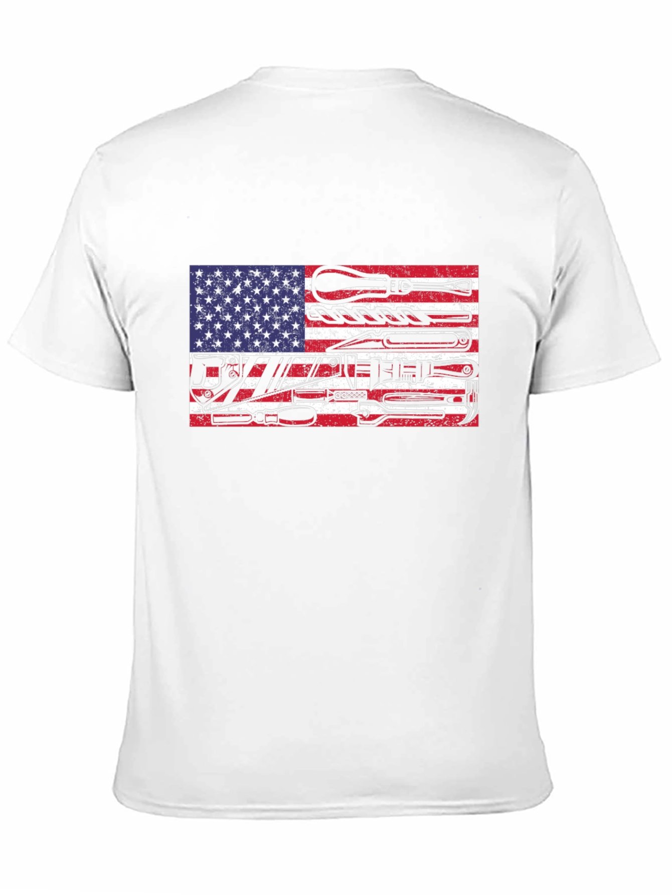 American Flag Tool T-Shirt