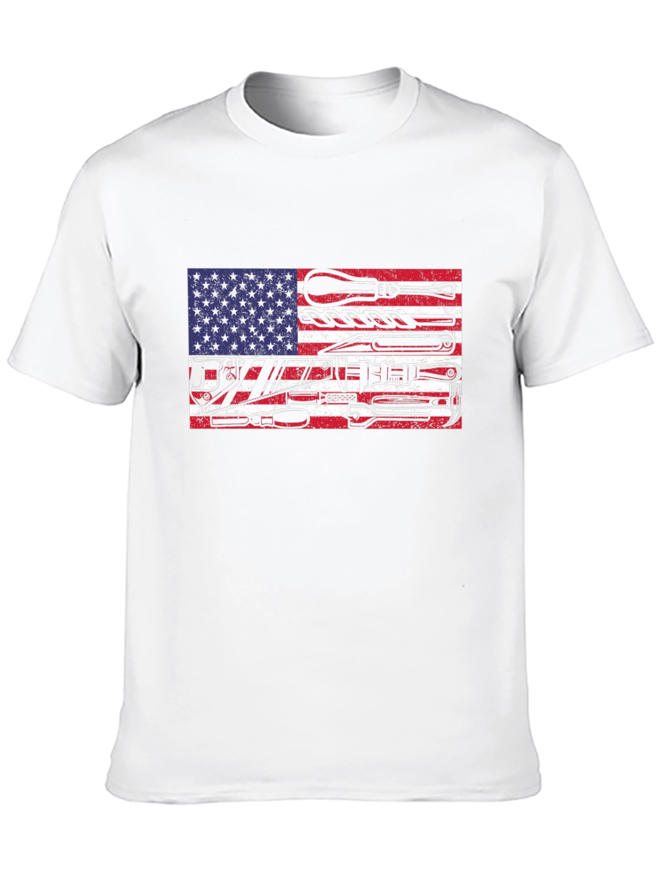 American Flag Tool T-Shirt
