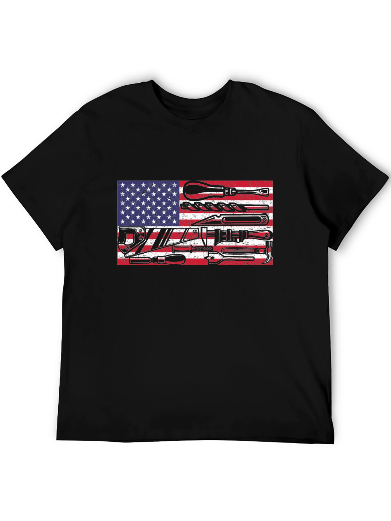 American Flag Tool T-Shirt