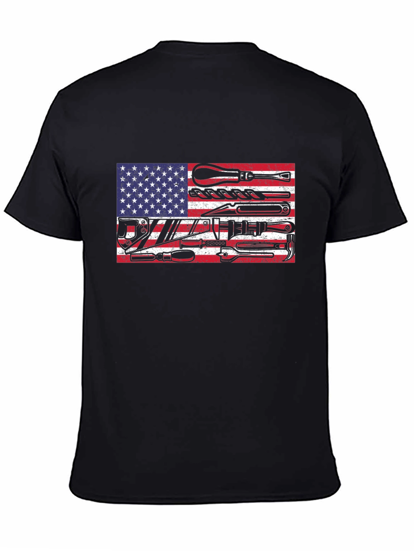 American Flag Tool T-Shirt