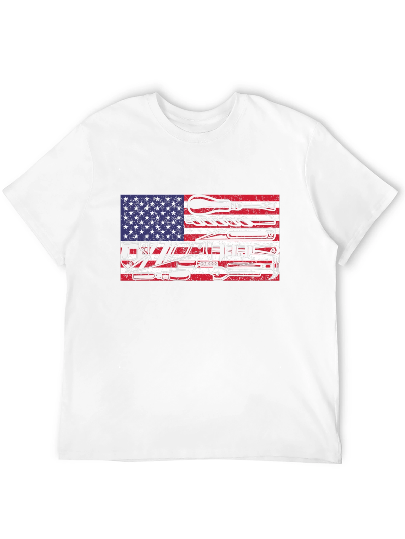 American Flag Tool T-Shirt