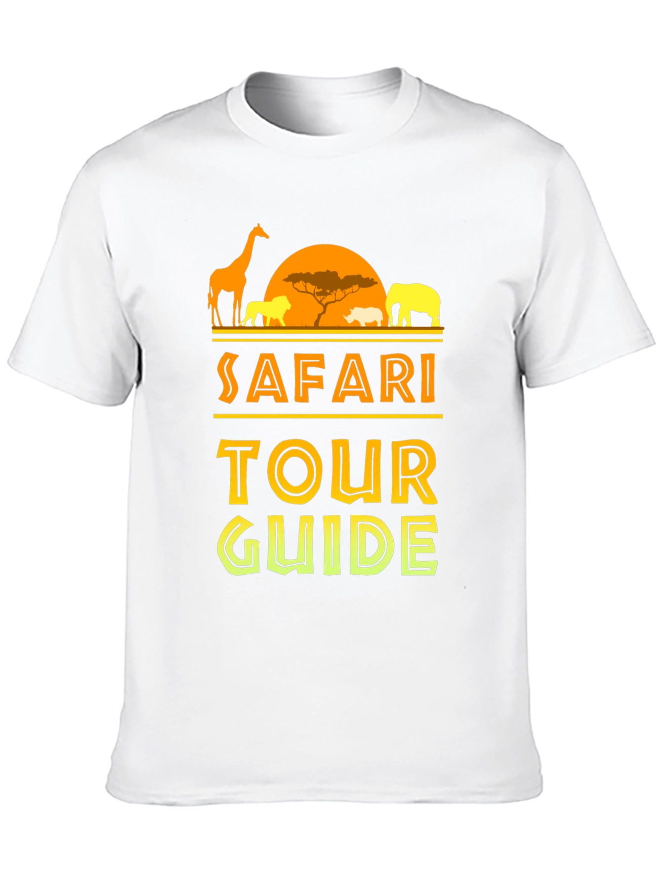 Safari Tour Guide T-Shirt - Wildlife Adventure