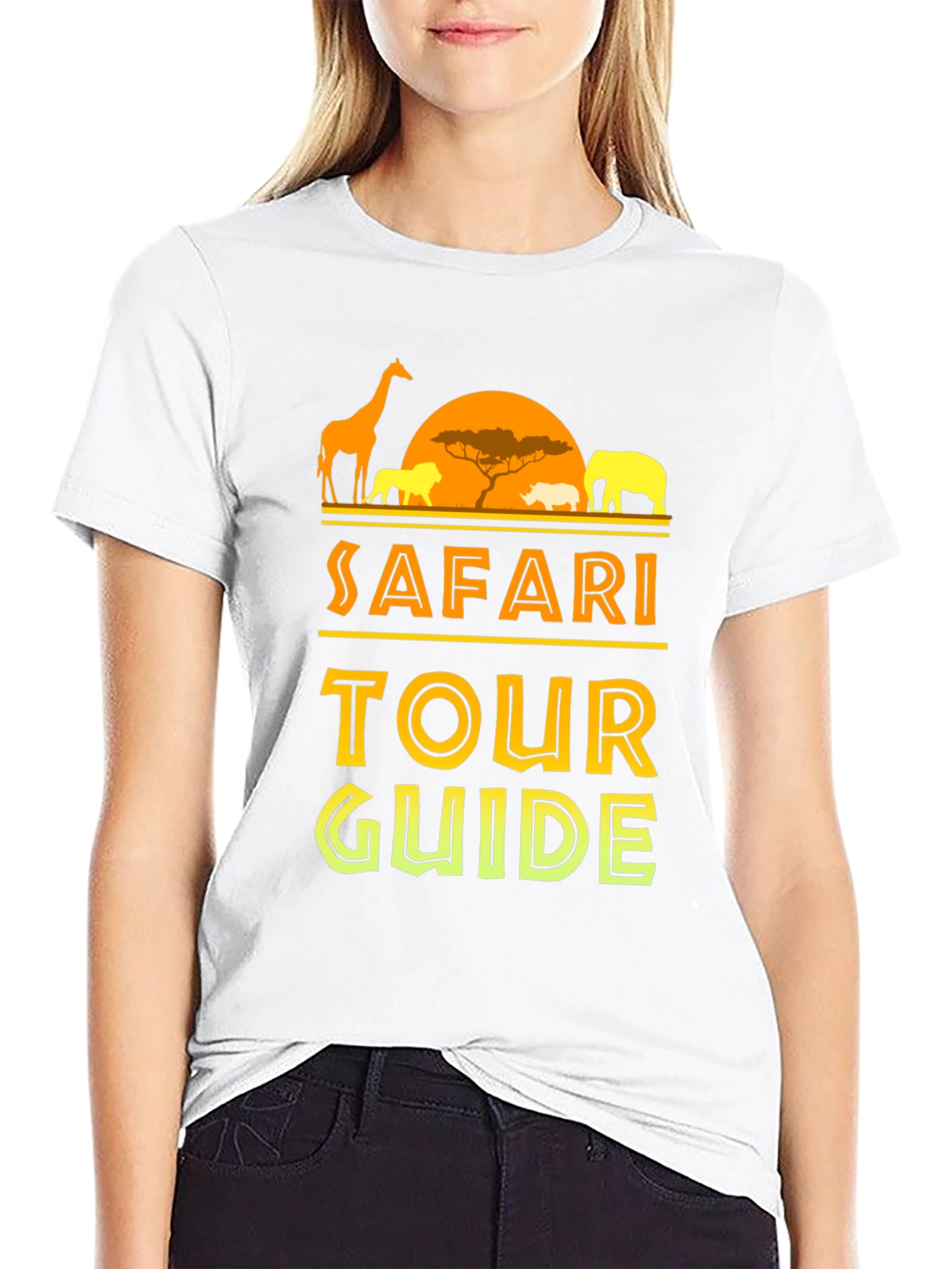 Safari Tour Guide T-Shirt - Wildlife Adventure