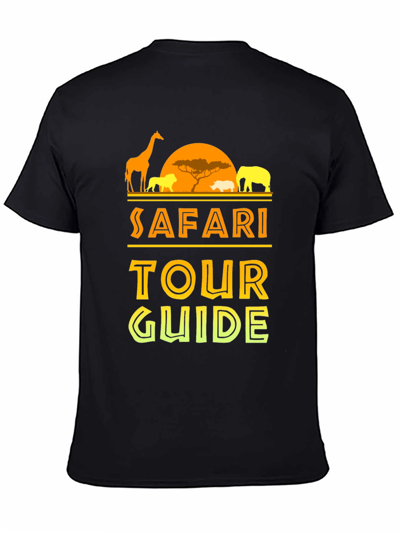 Safari Tour Guide T-Shirt - Wildlife Adventure