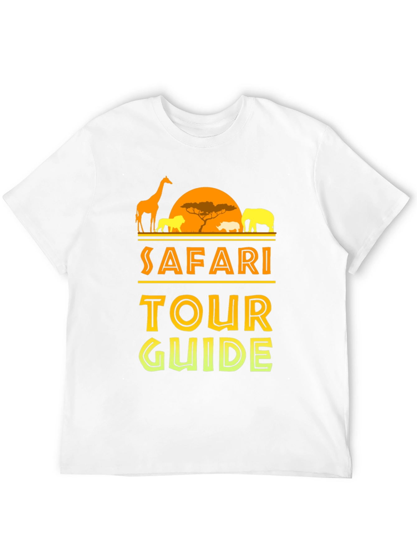 Safari Tour Guide T-Shirt - Wildlife Adventure