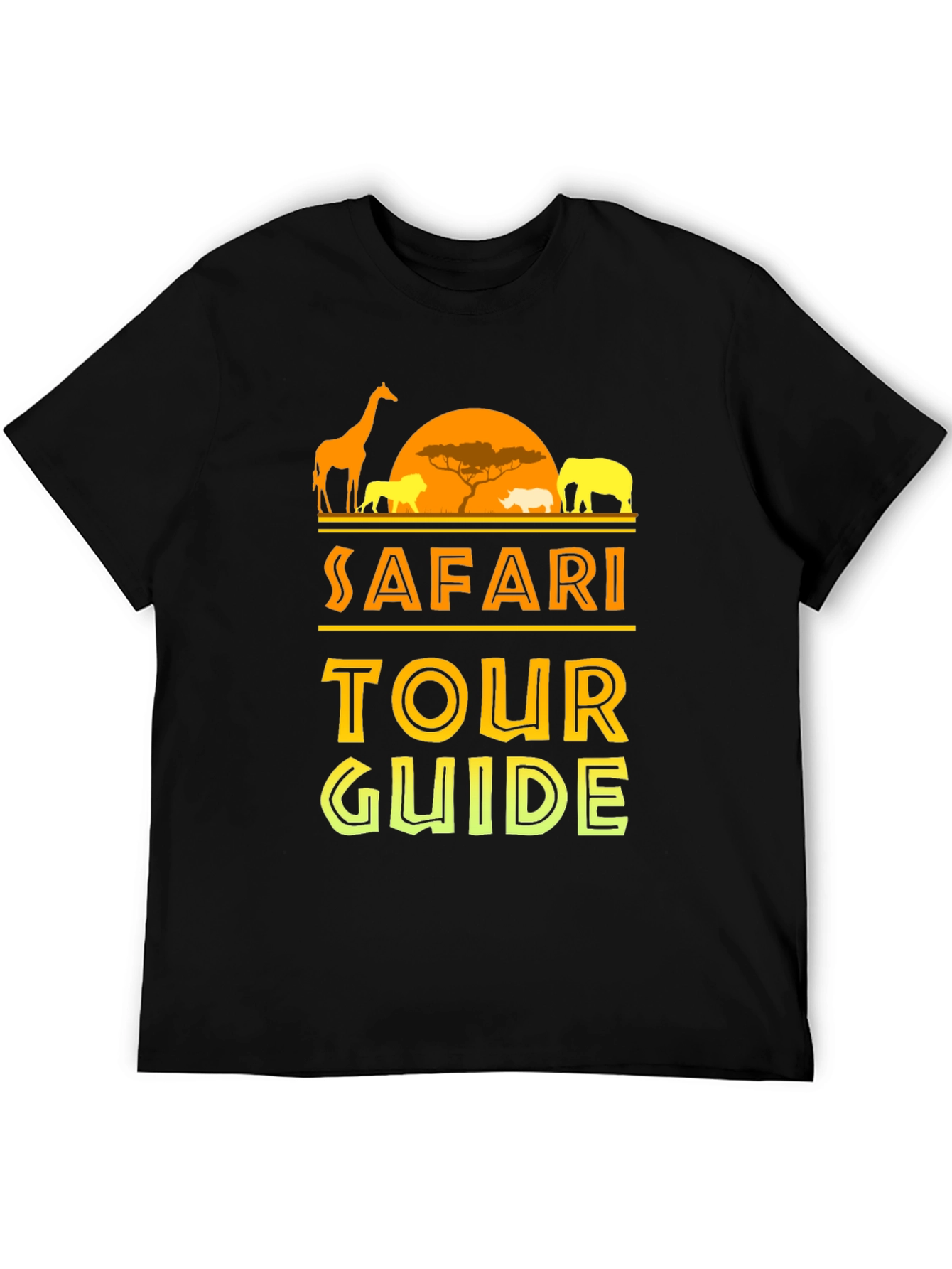 Safari Tour Guide T-Shirt - Wildlife Adventure