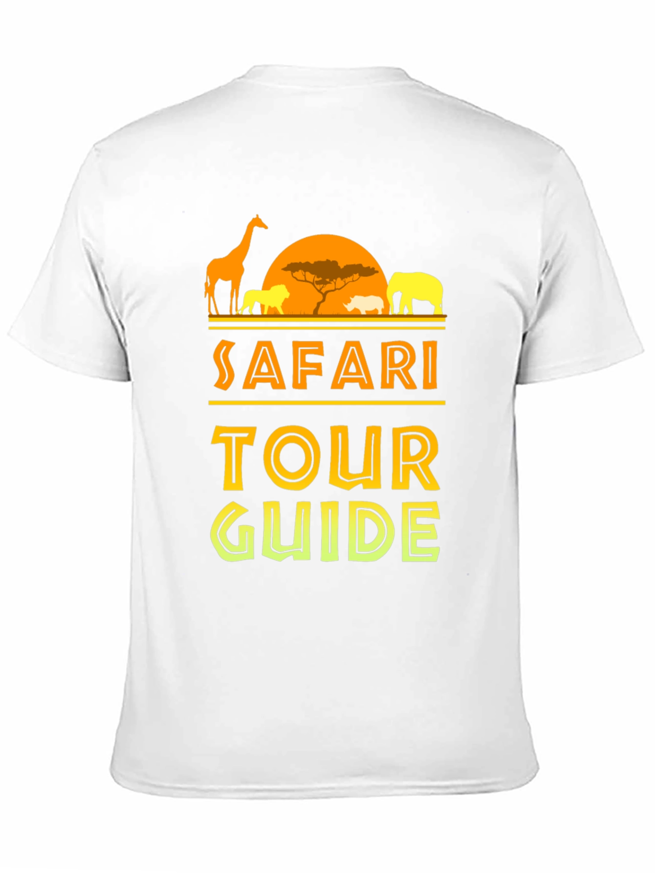Safari Tour Guide T-Shirt - Wildlife Adventure