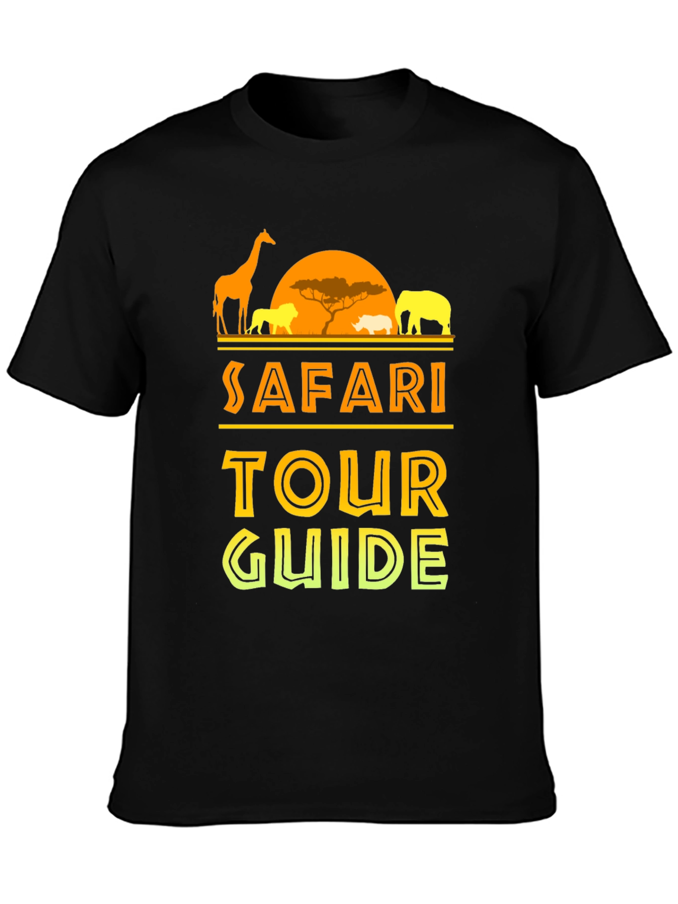 Safari Tour Guide T-Shirt - Wildlife Adventure