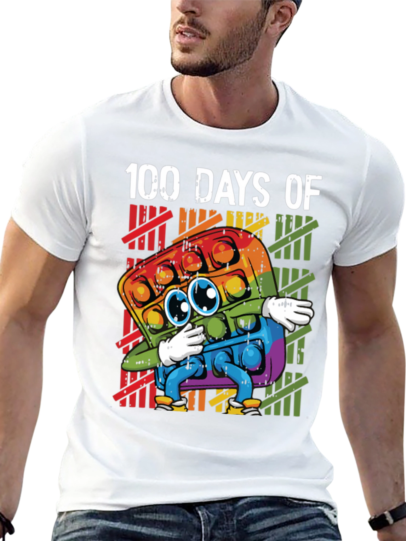 100 Days of School Pop It T-Shirt