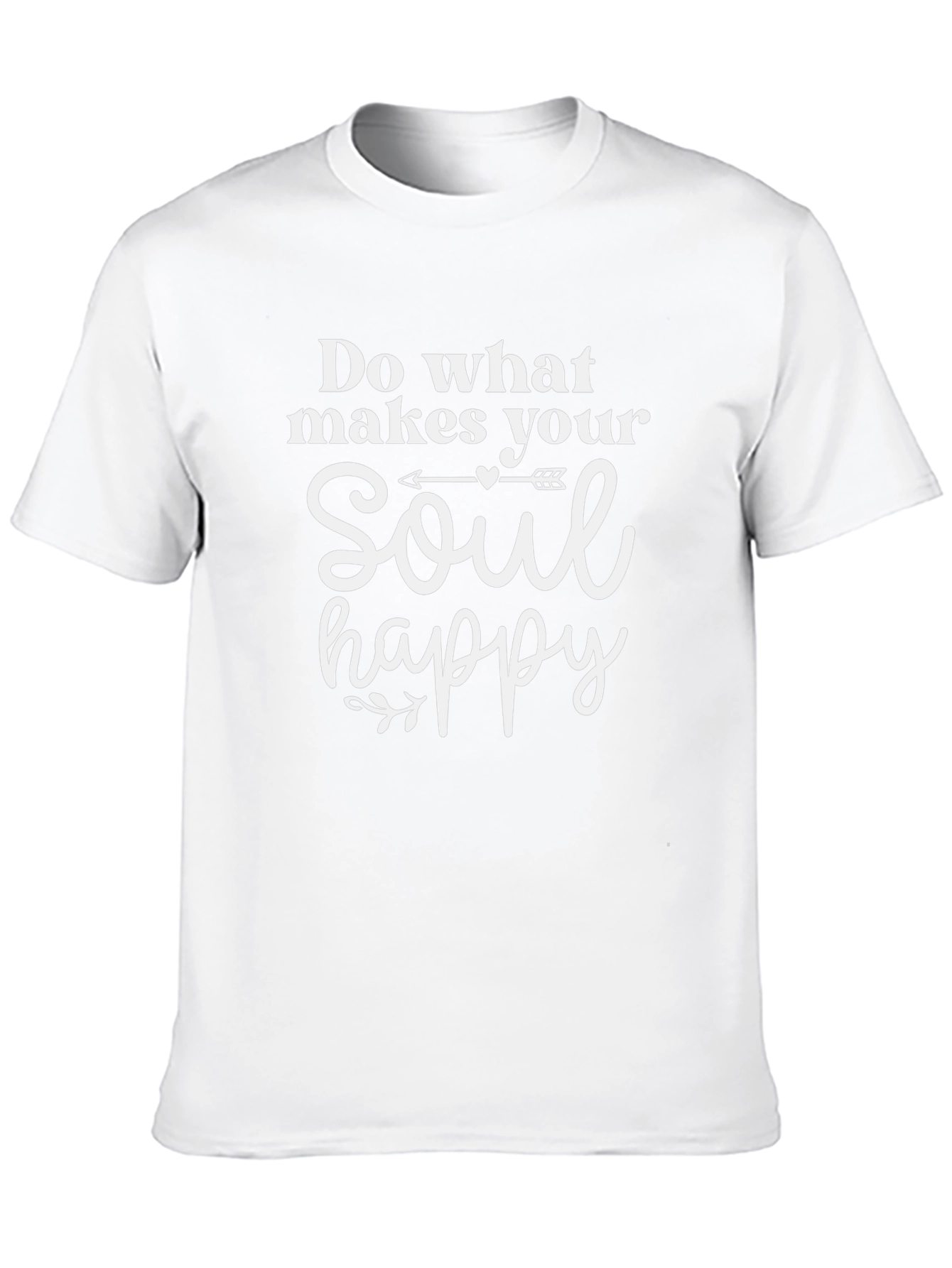 Soul Happy Graphic Tee - Inspirational Shirt