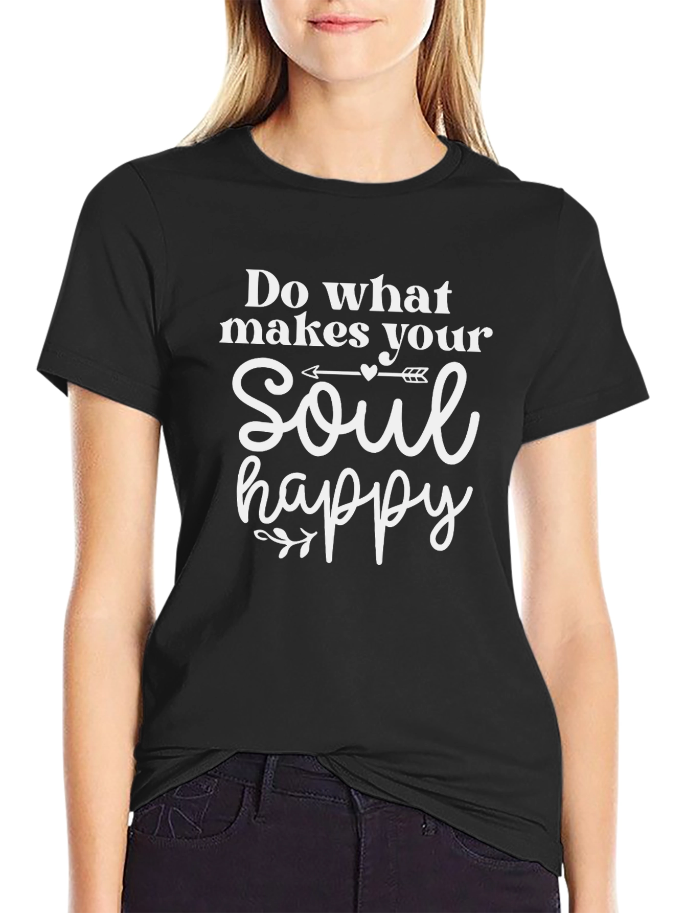 Soul Happy Graphic Tee - Inspirational Shirt