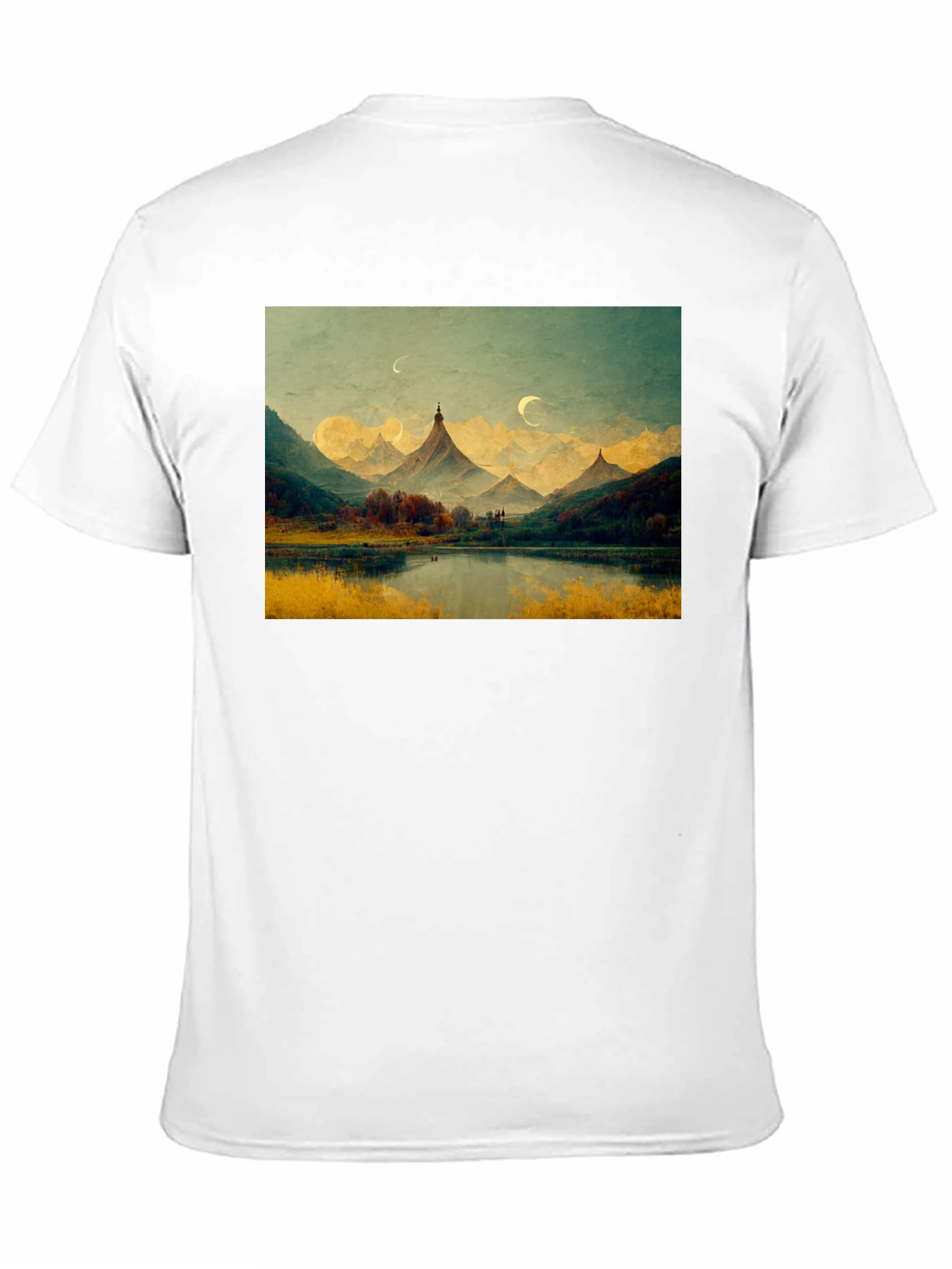 Mountain Lake Scenic T-Shirt