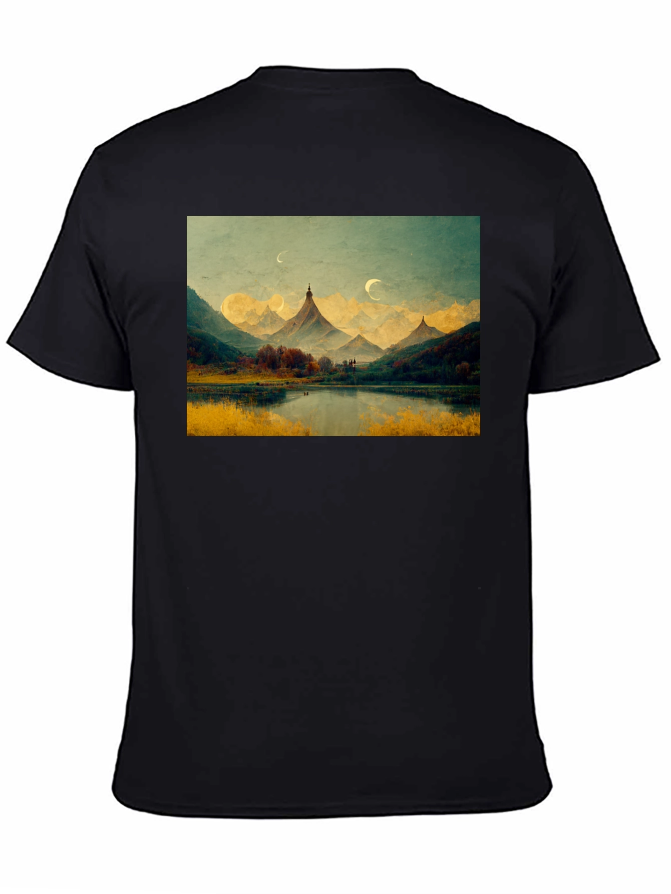 Mountain Lake Scenic T-Shirt