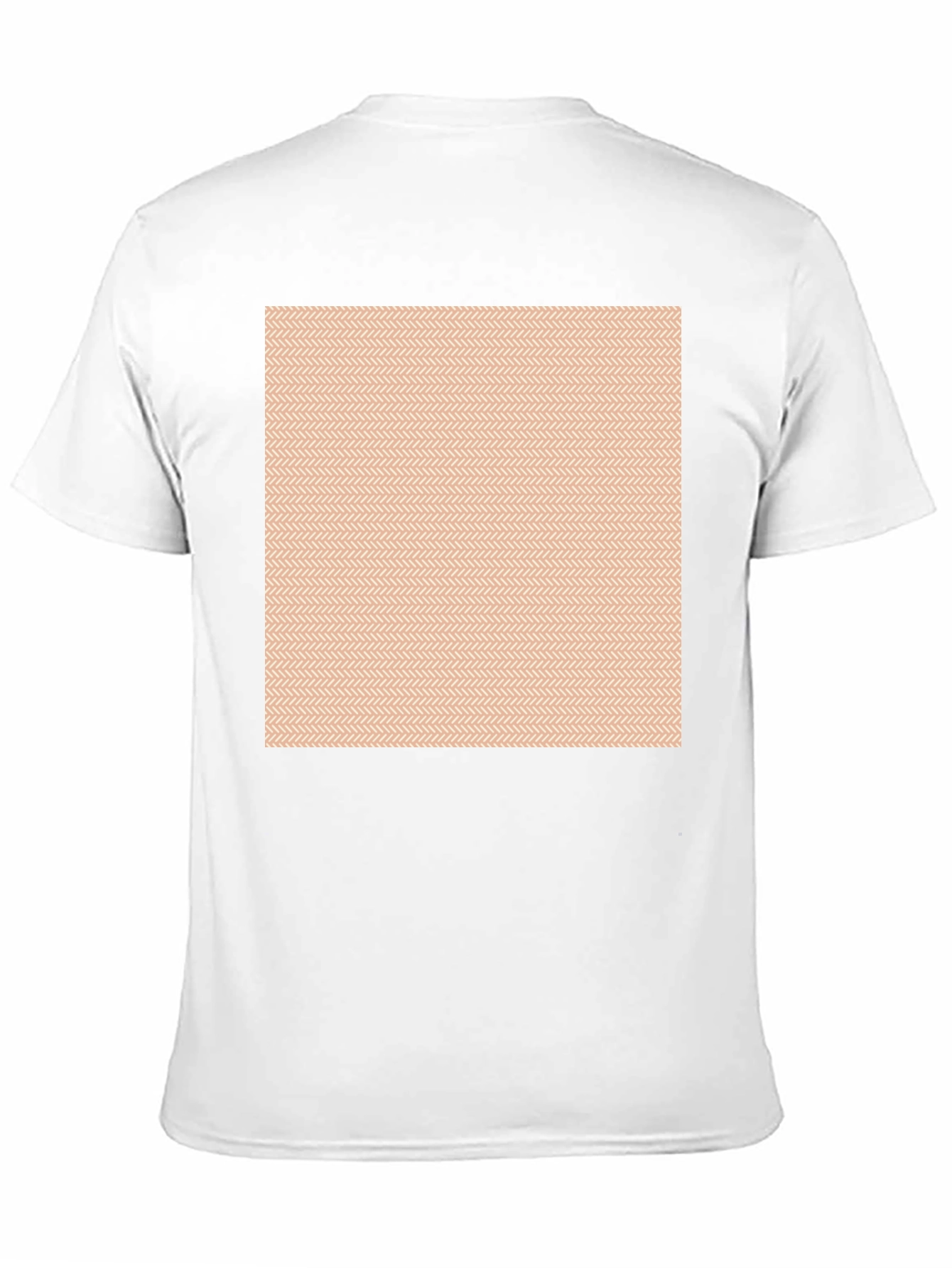 Stylish Black Tee with Geometric Pattern