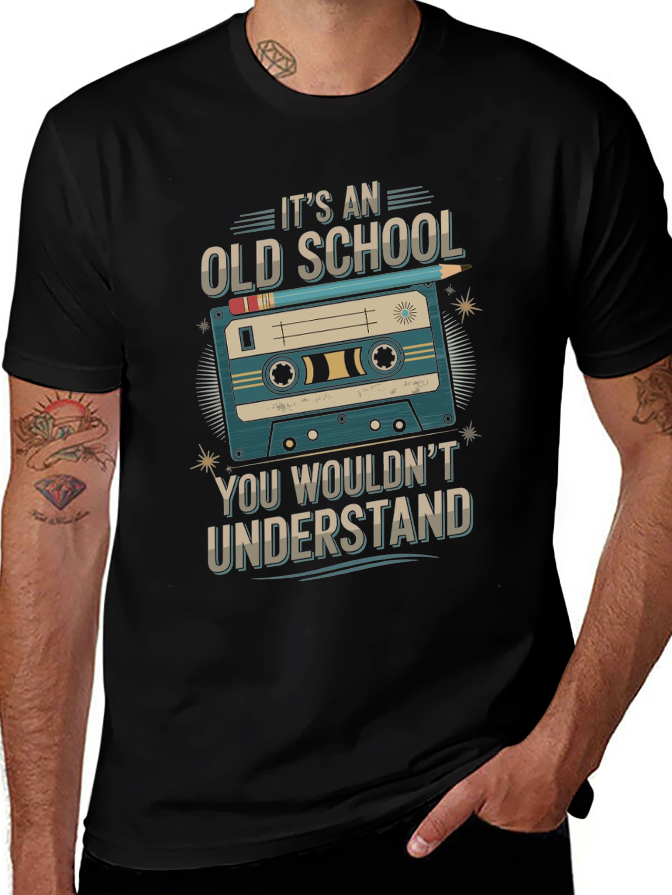 Retro Cassette Tape T-Shirt