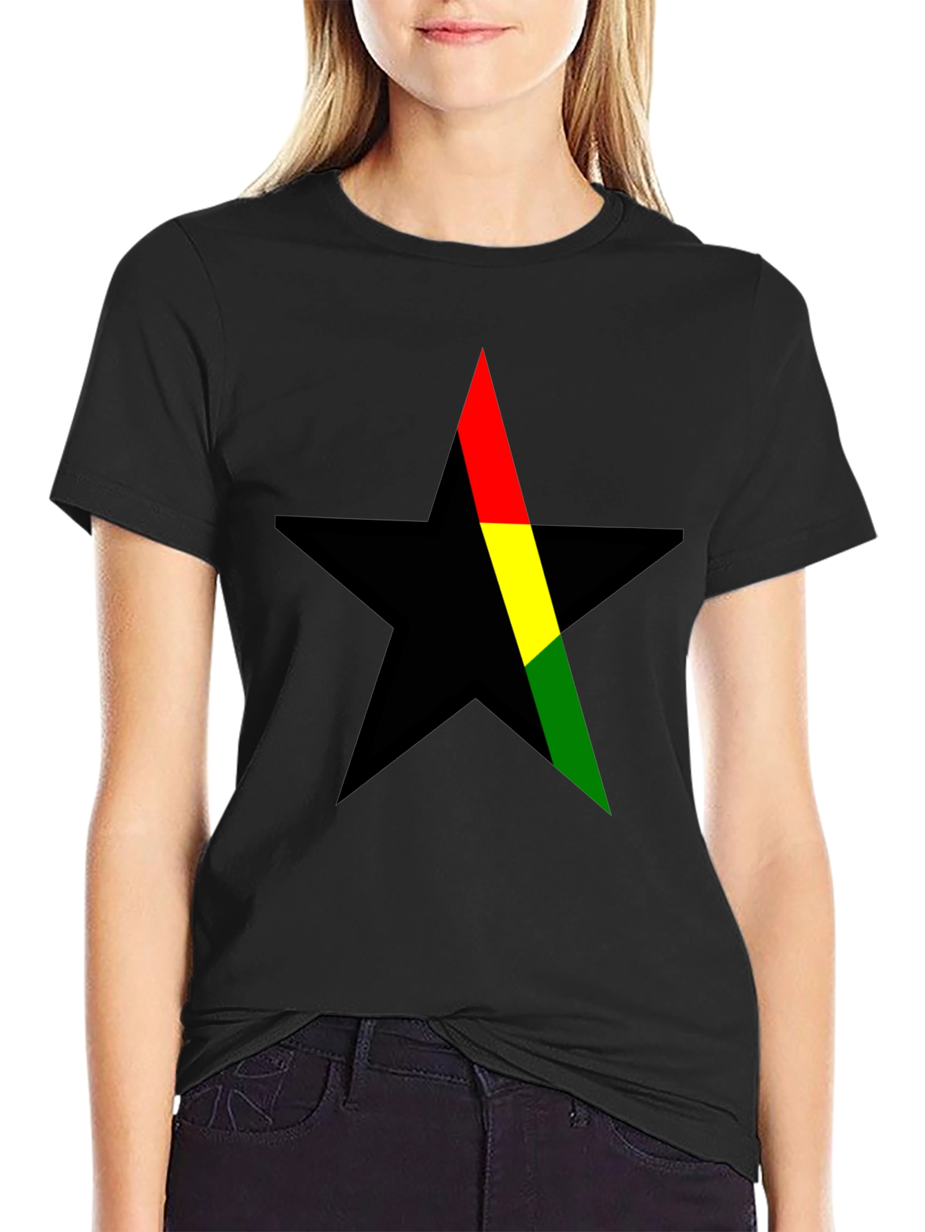 Graphic Black Star T-Shirt