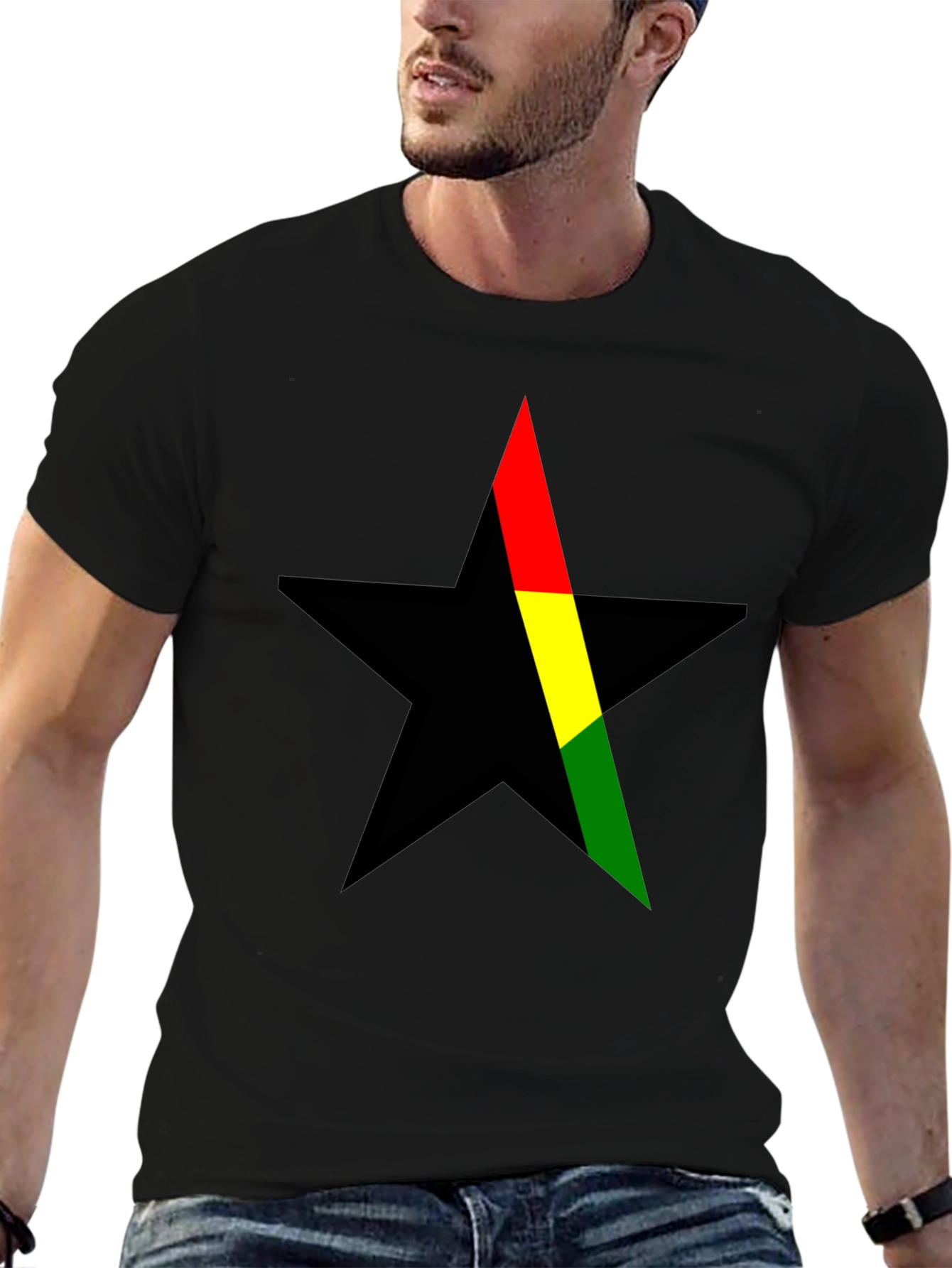 Graphic Black Star T-Shirt