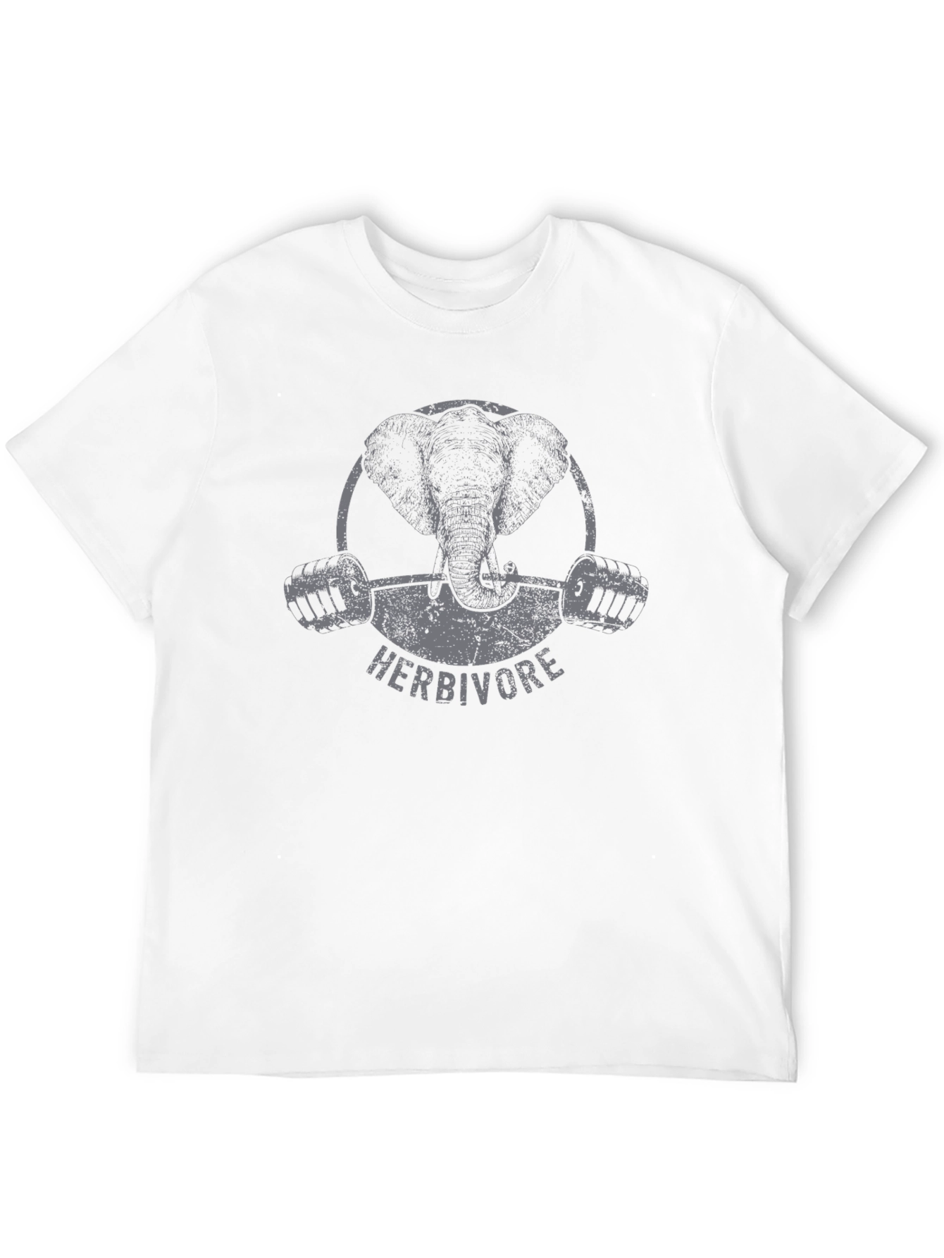 Herbivore Elephant Gym T-Shirt - Black