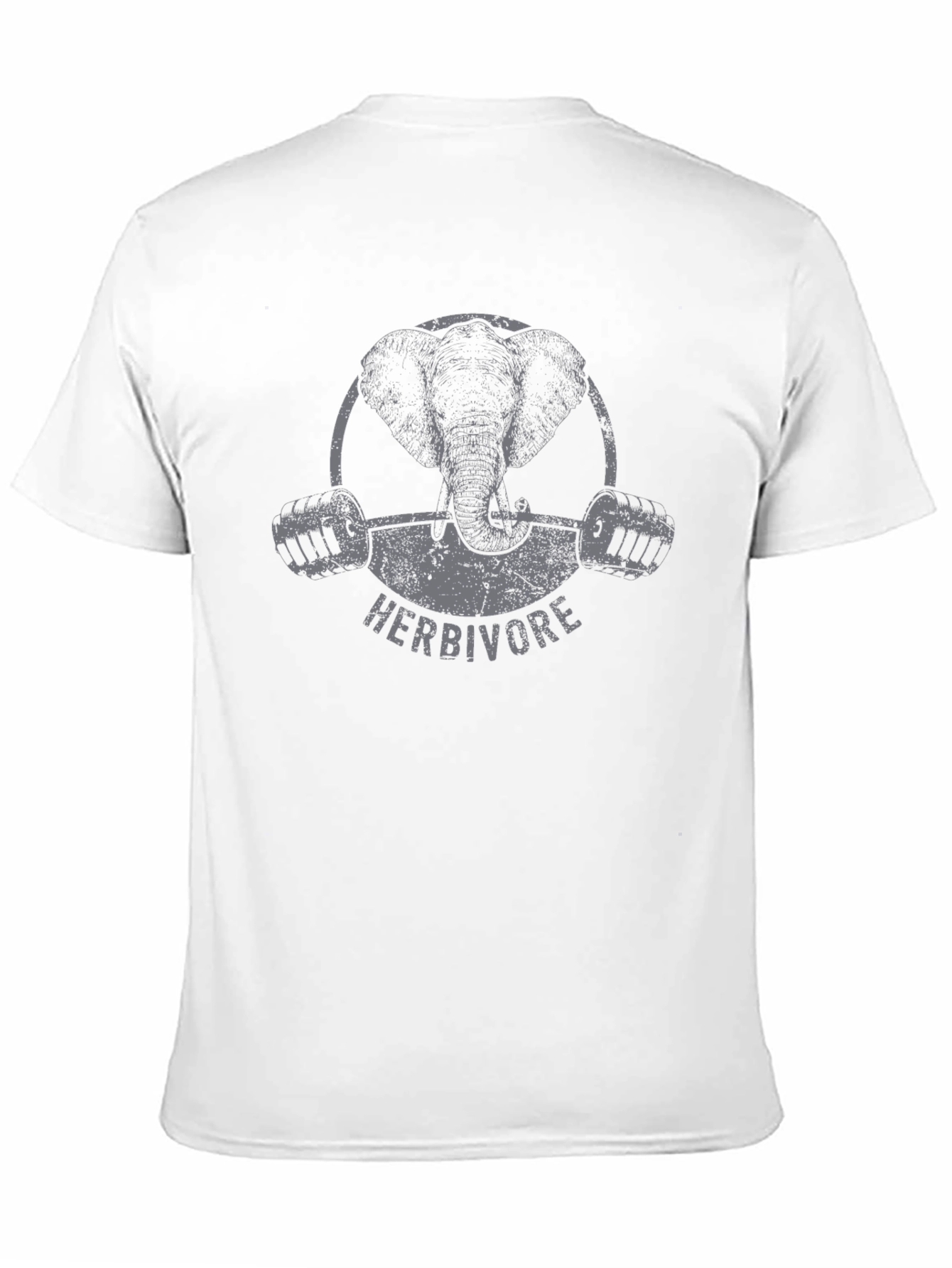 Herbivore Elephant Gym T-Shirt - Black
