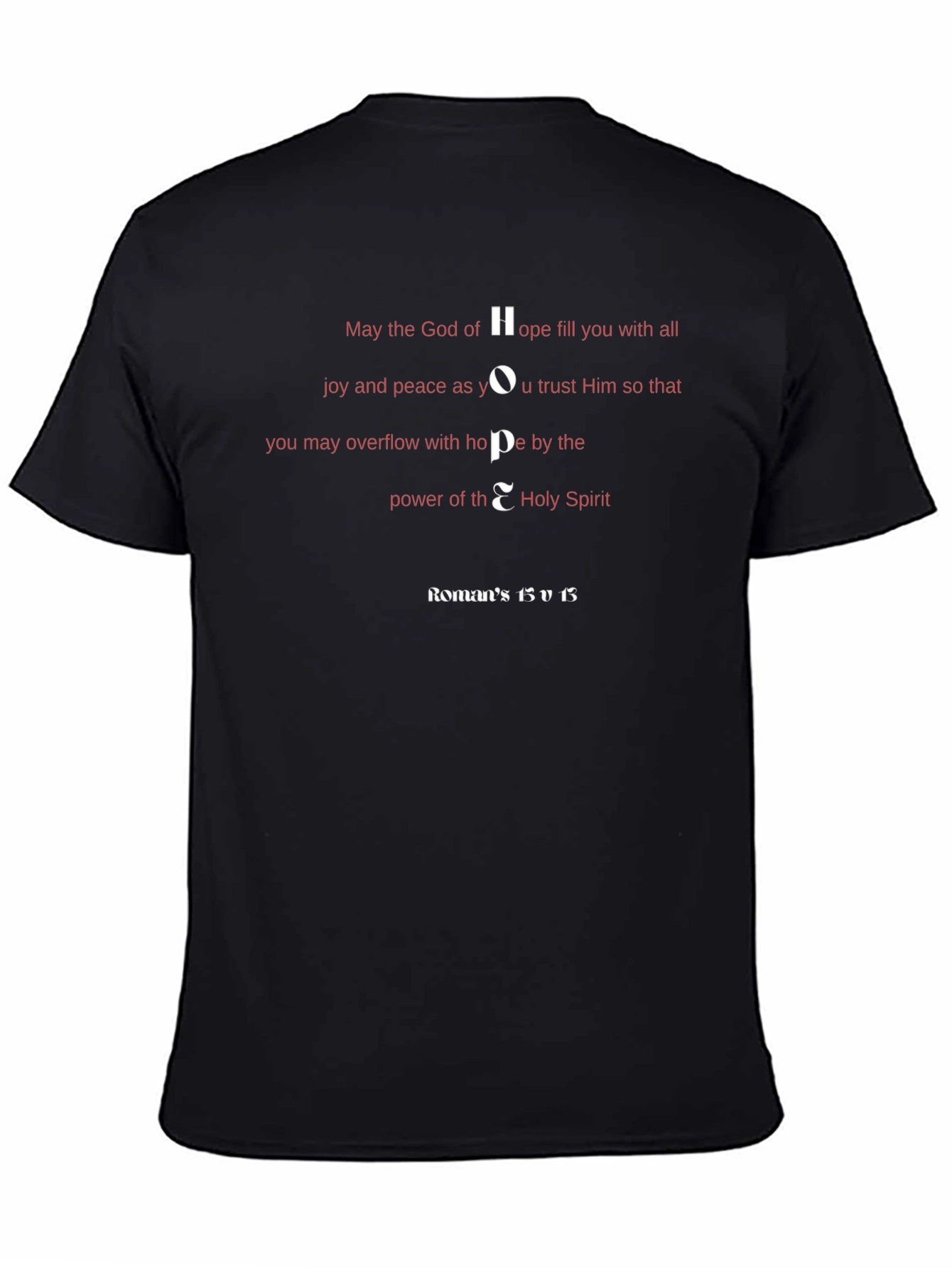 Hope T-Shirt - Romans 15:13 Christian Tee