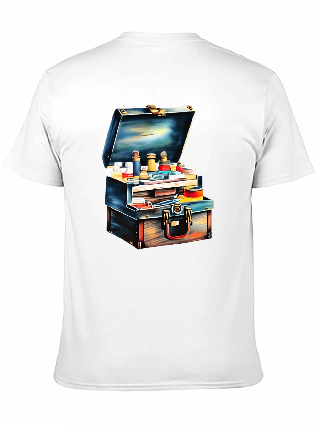 Unique Suitcase Graphic T-Shirt