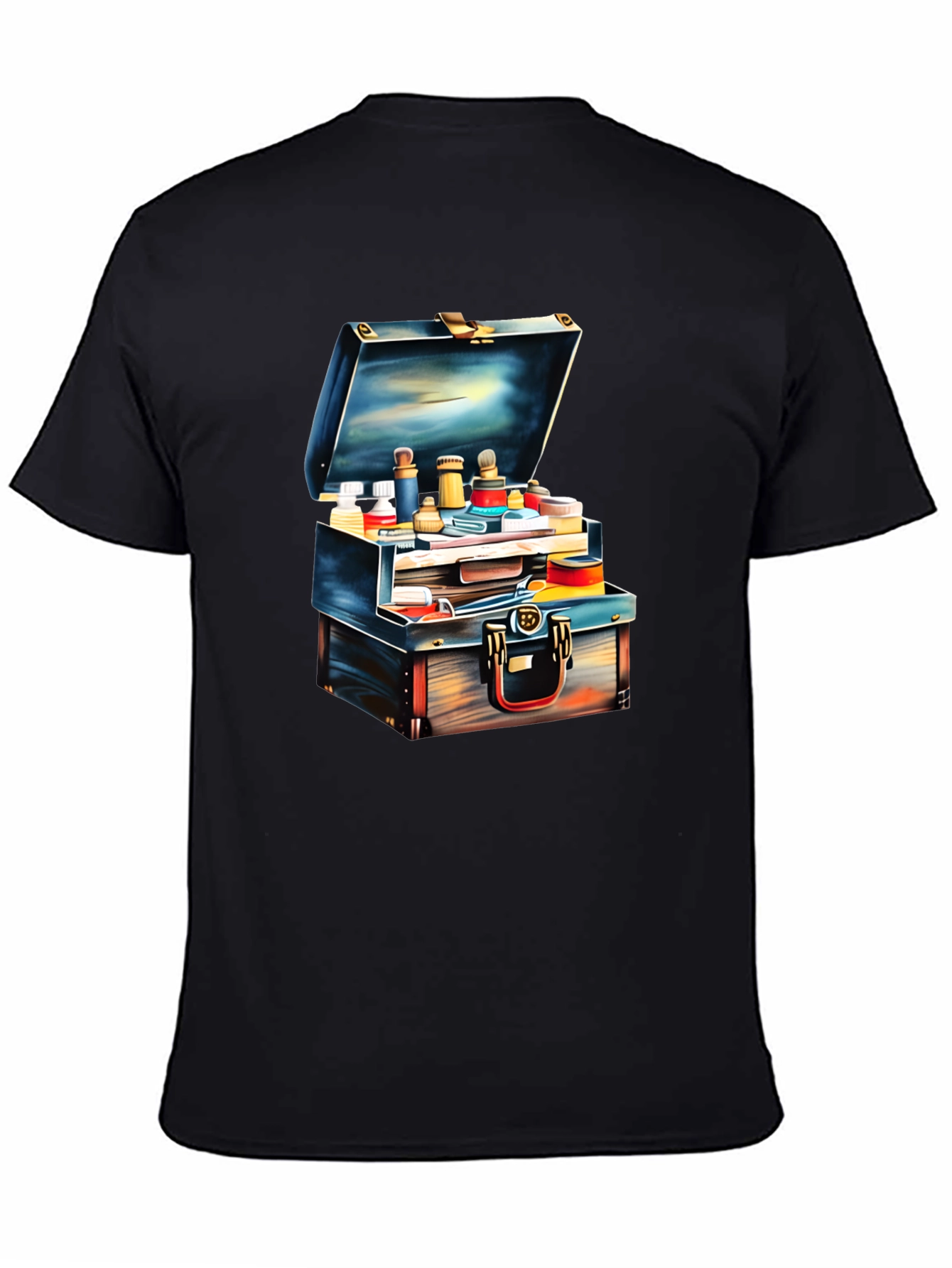 Unique Suitcase Graphic T-Shirt